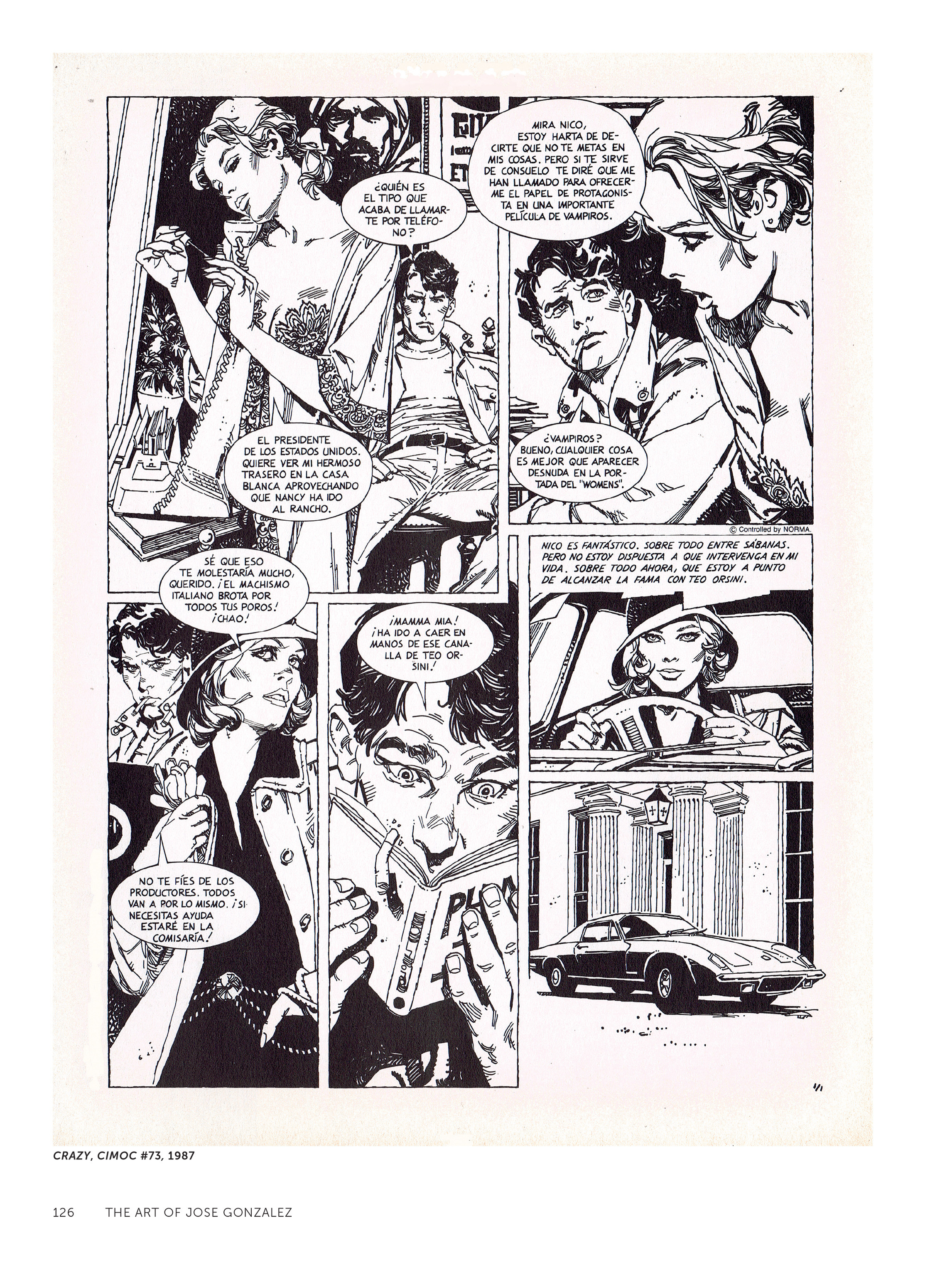 Read online The Art of Jose Gonzalez comic -  Issue # TPB (Part 2) - 28