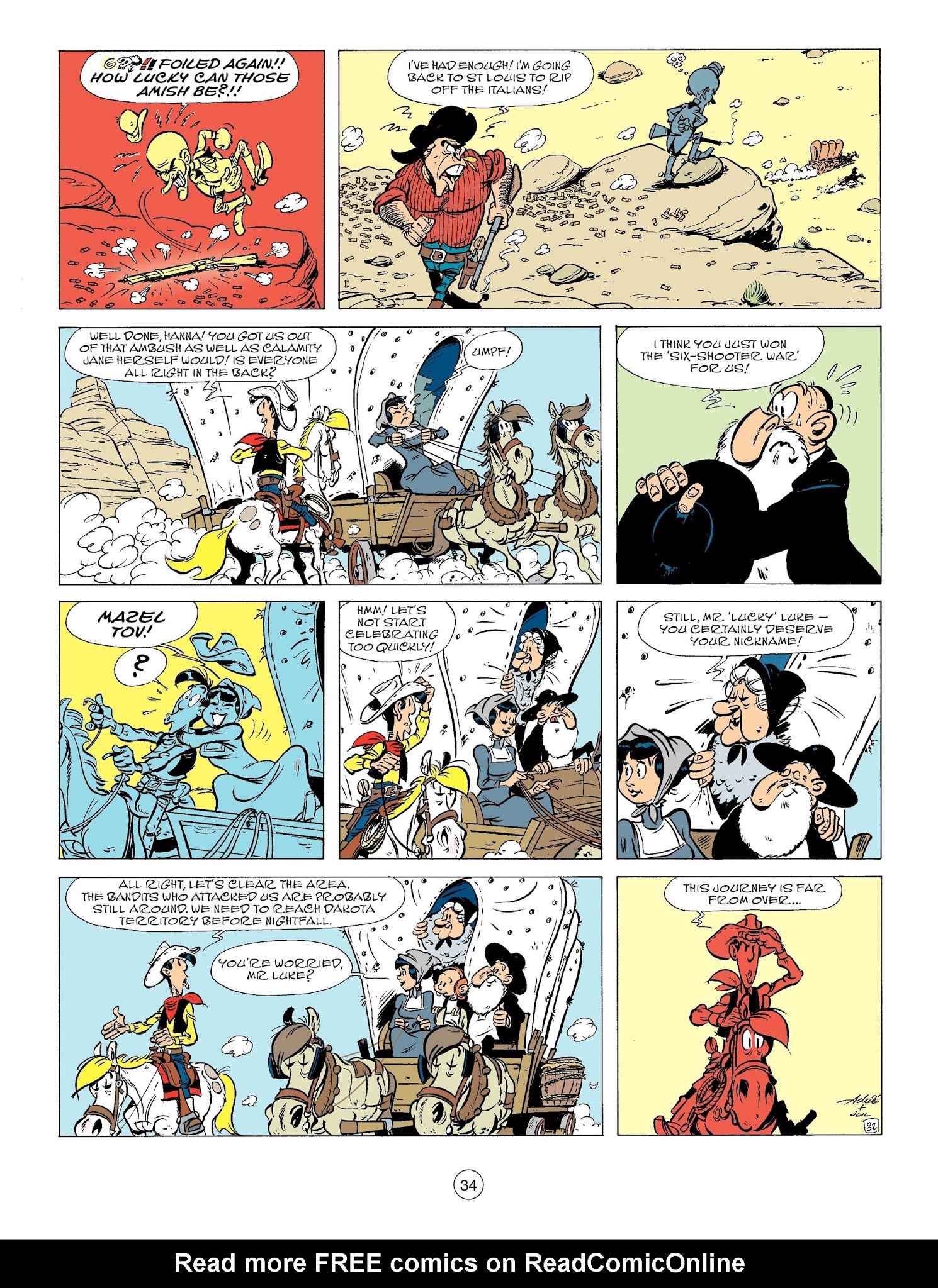 Read online A Lucky Luke Adventure comic -  Issue #66 - 36