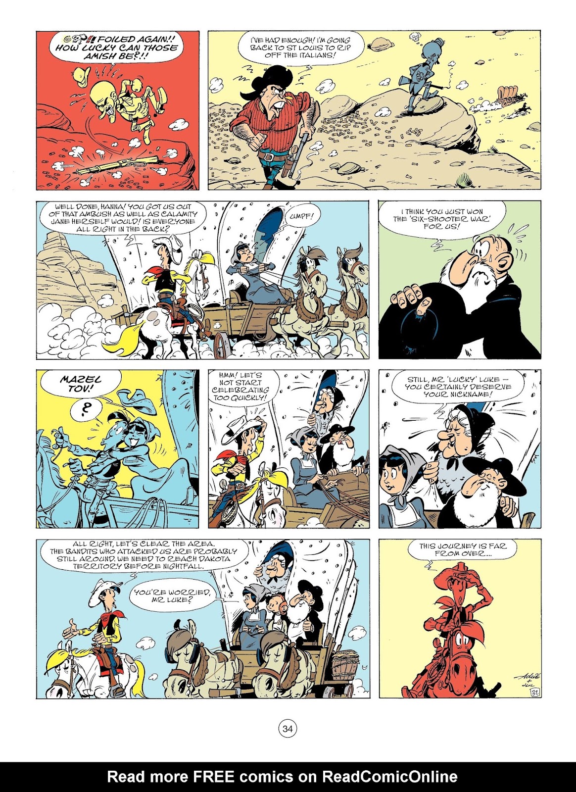 A Lucky Luke Adventure issue 66 - Page 36