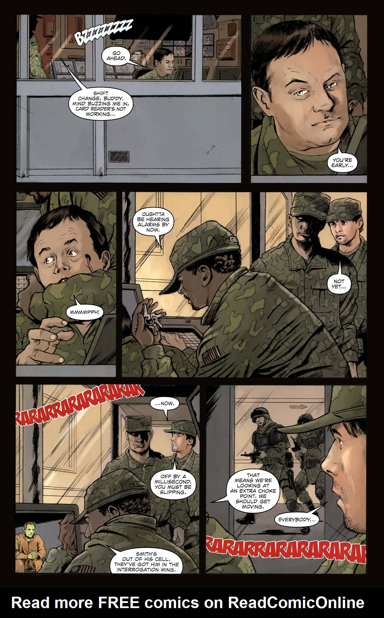 Read online Jericho comic -  Issue #3 - 17