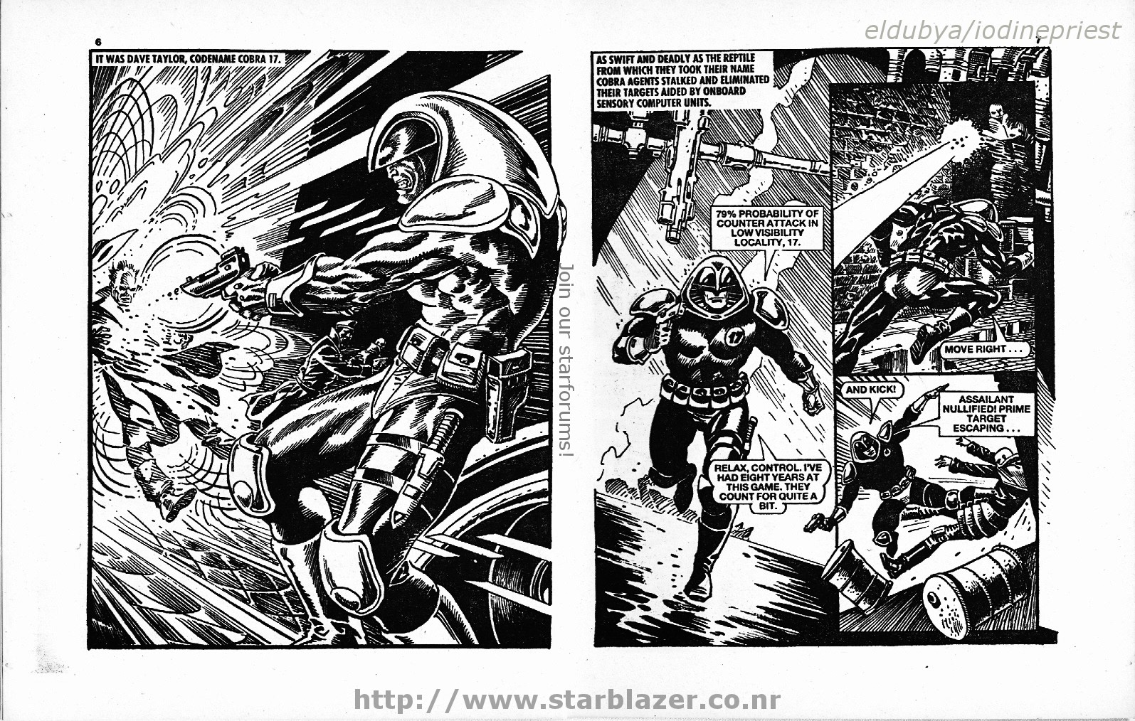 Read online Starblazer comic -  Issue #262 - 5
