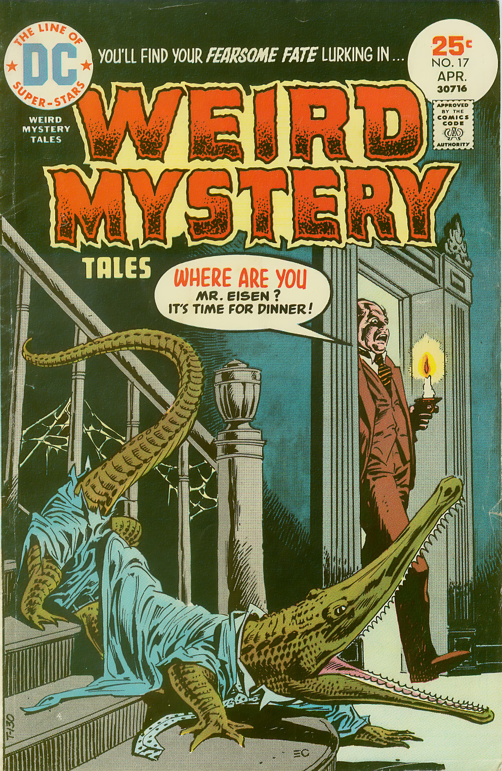 Read online Weird Mystery Tales comic -  Issue #17 - 2
