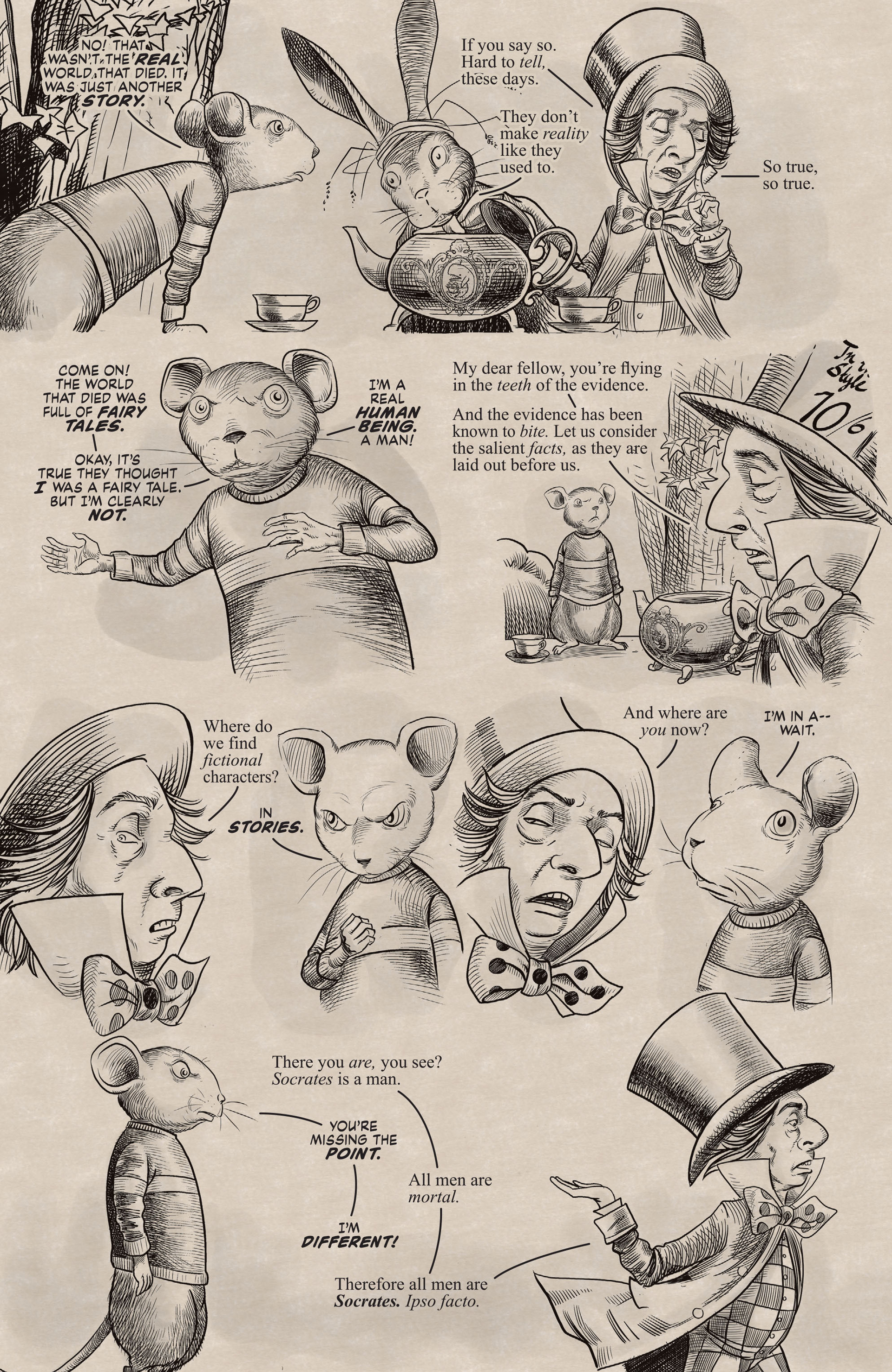 Read online The Unwritten: Apocalypse comic -  Issue #1 - 11