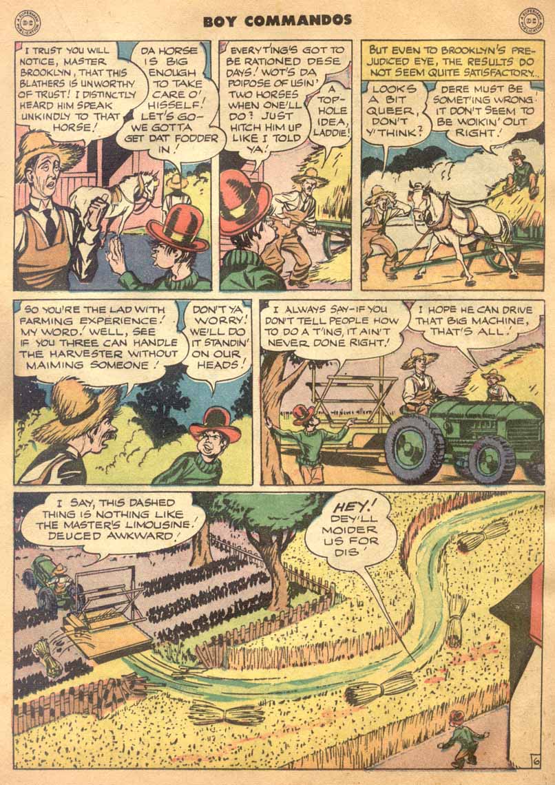 Read online Boy Commandos comic -  Issue #7 - 25