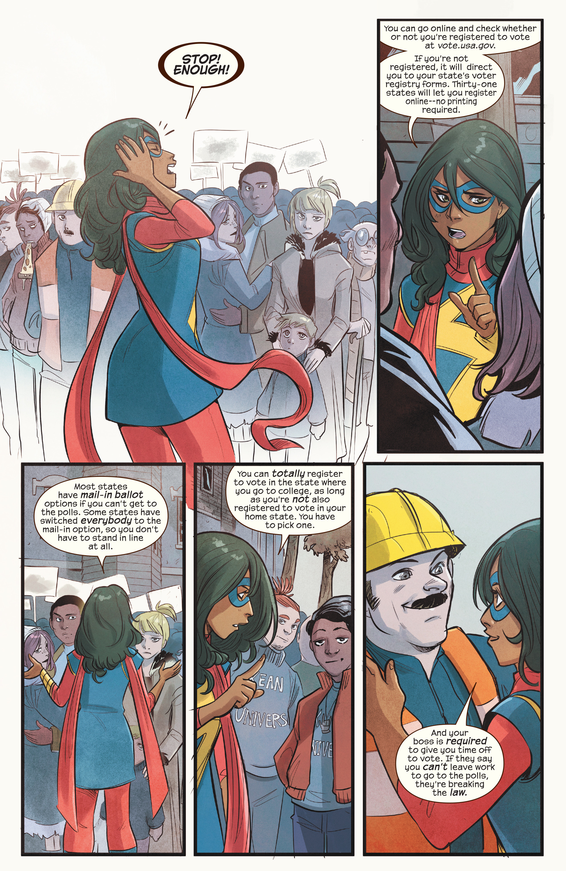 Read online Ms. Marvel (2016) comic -  Issue #13 - 15