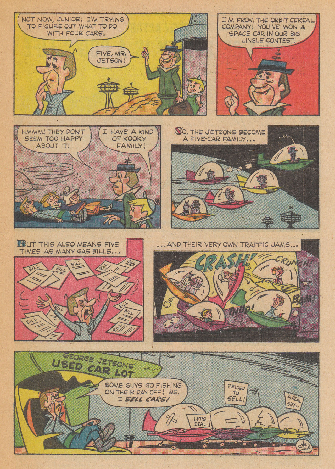 Read online The Jetsons (1963) comic -  Issue #8 - 9