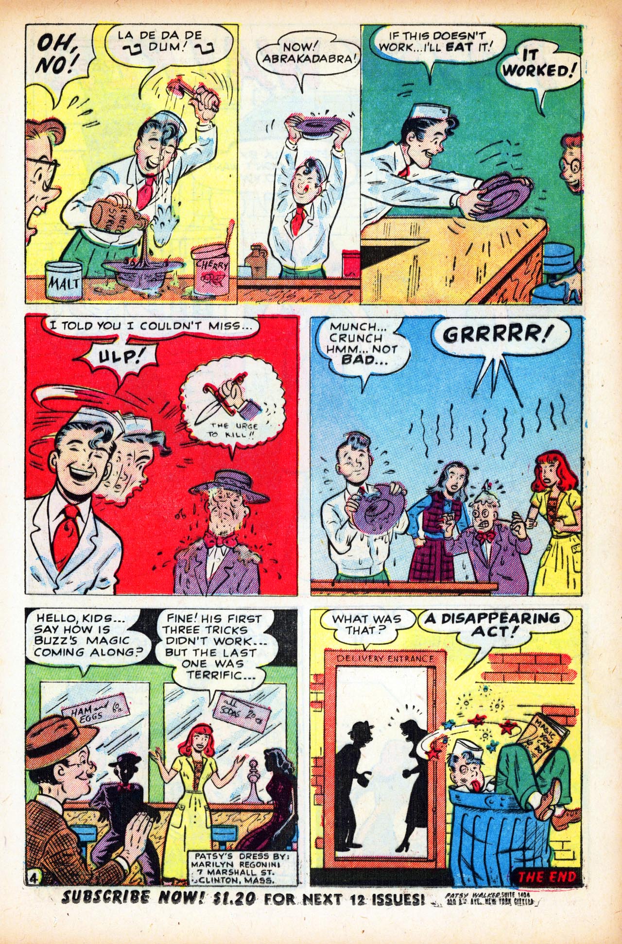 Read online Patsy Walker comic -  Issue #37 - 37