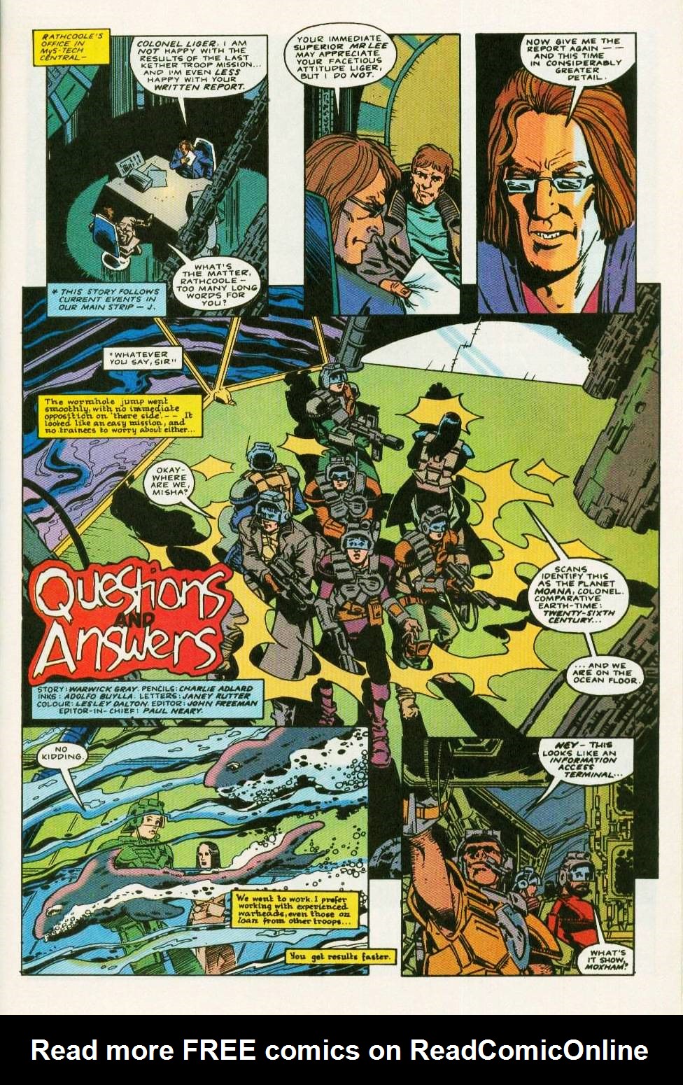 Read online Warheads comic -  Issue #9 - 21