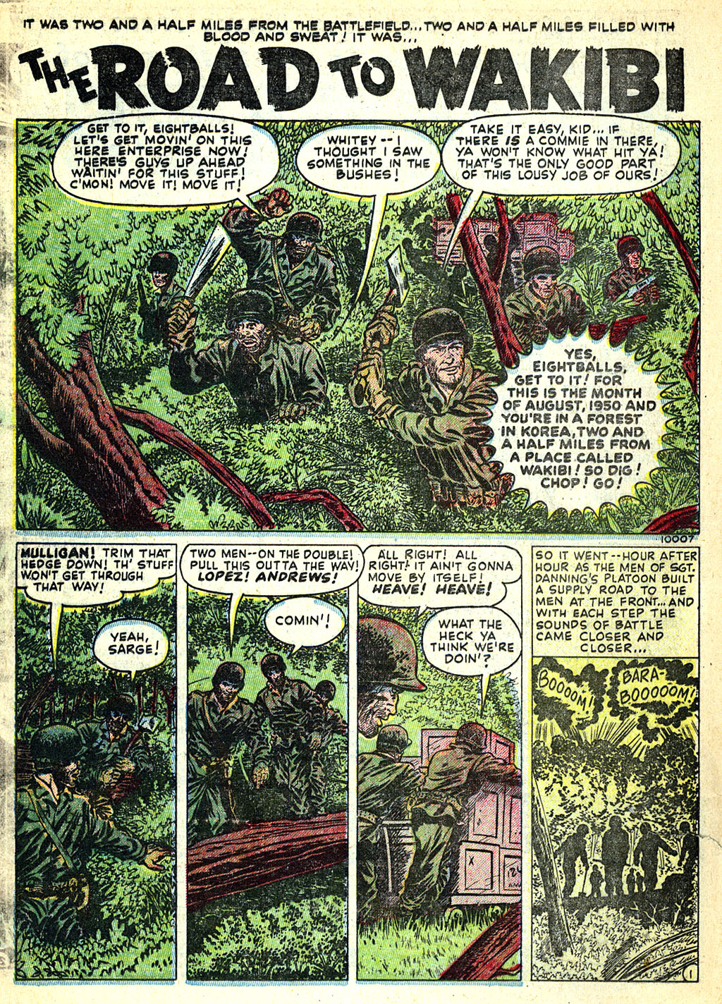 Read online War Comics comic -  Issue #10 - 20