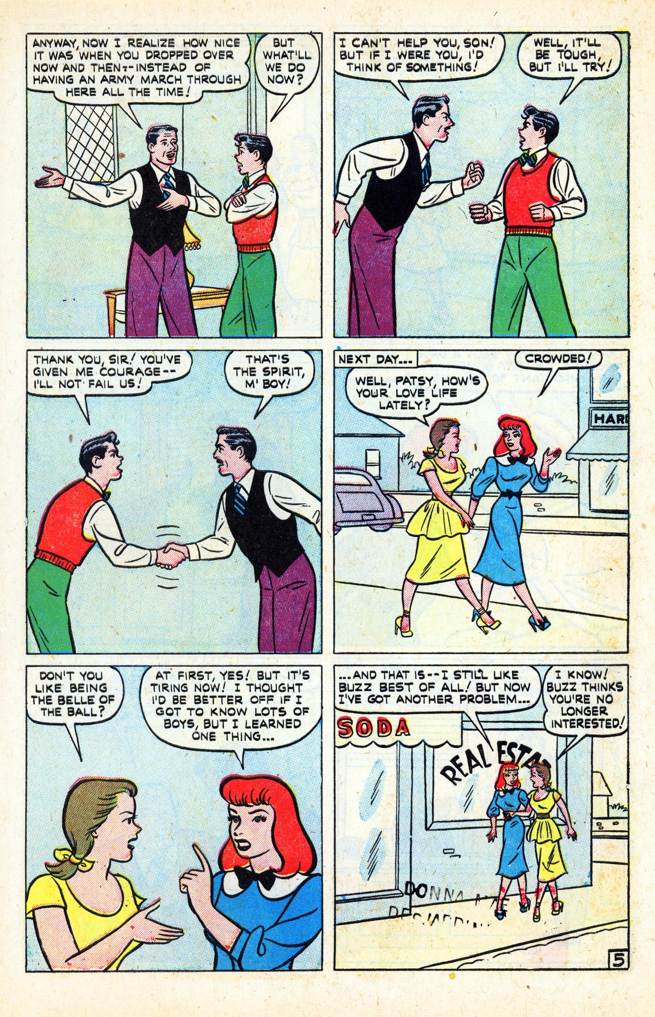 Read online Patsy Walker comic -  Issue #31 - 7