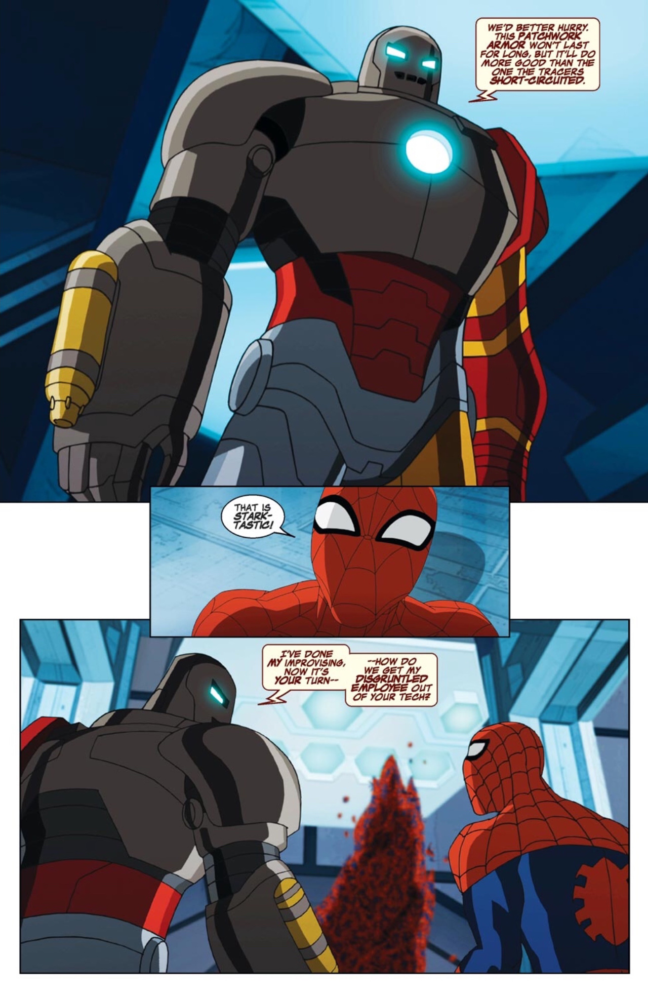 Read online Marvel Universe Ultimate Spider-Man: Web Warriors comic -  Issue #3 - 16