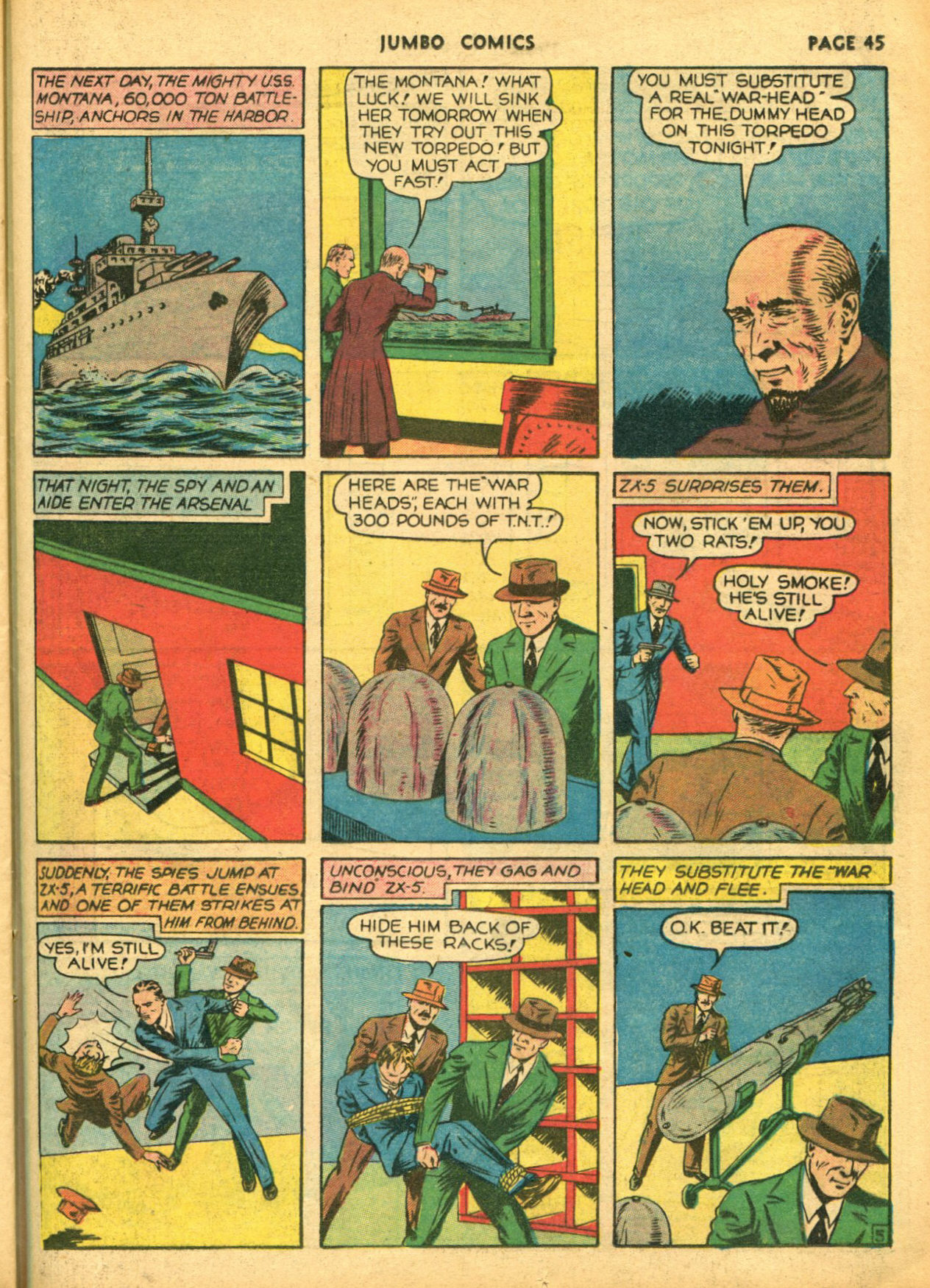 Read online Jumbo Comics comic -  Issue #20 - 47