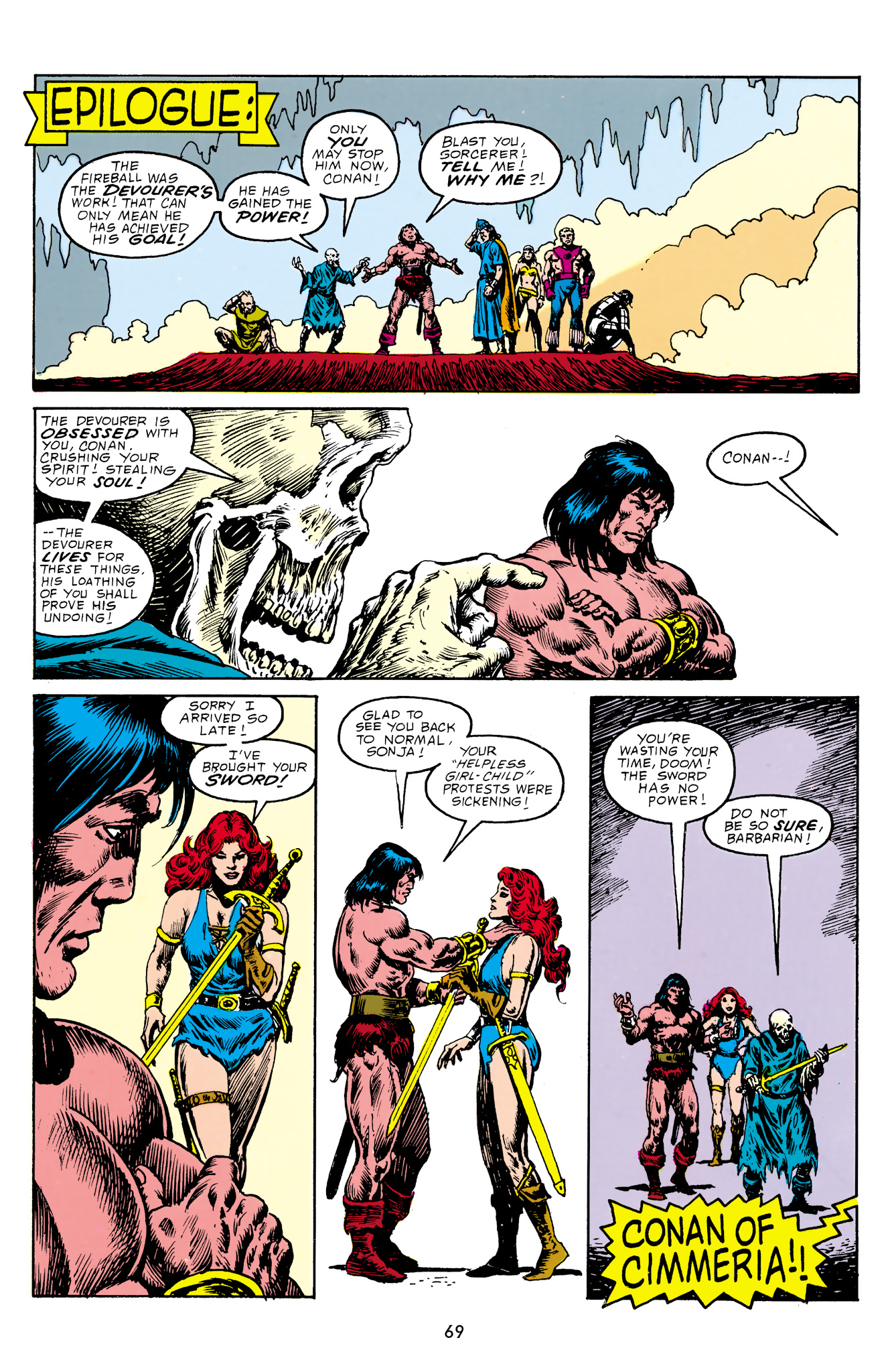 Read online The Chronicles of Conan comic -  Issue # TPB 26 (Part 1) - 70