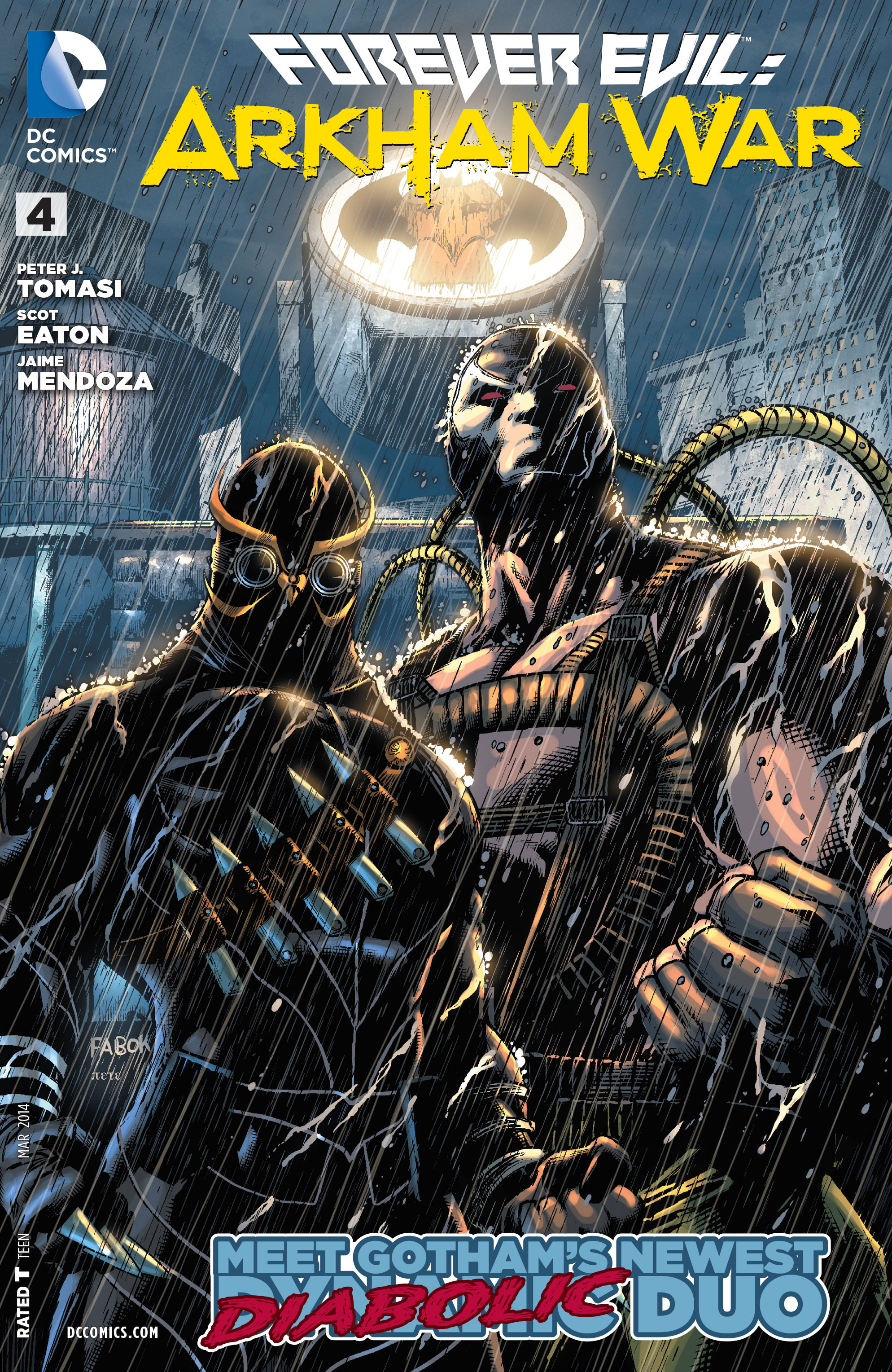 Read online Forever Evil: Arkham War comic -  Issue #4 - 1