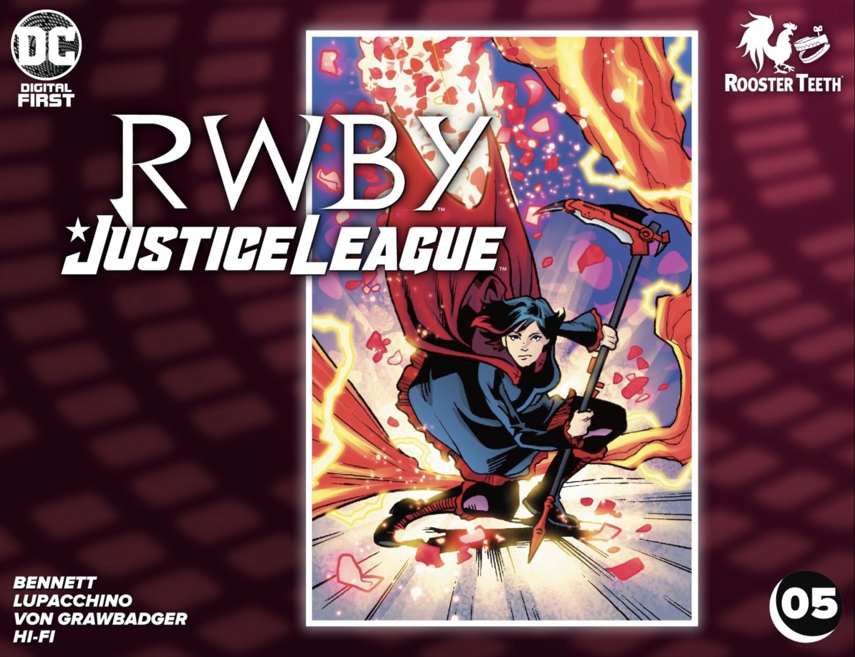 Read online RWBY/Justice League comic -  Issue #5 - 1