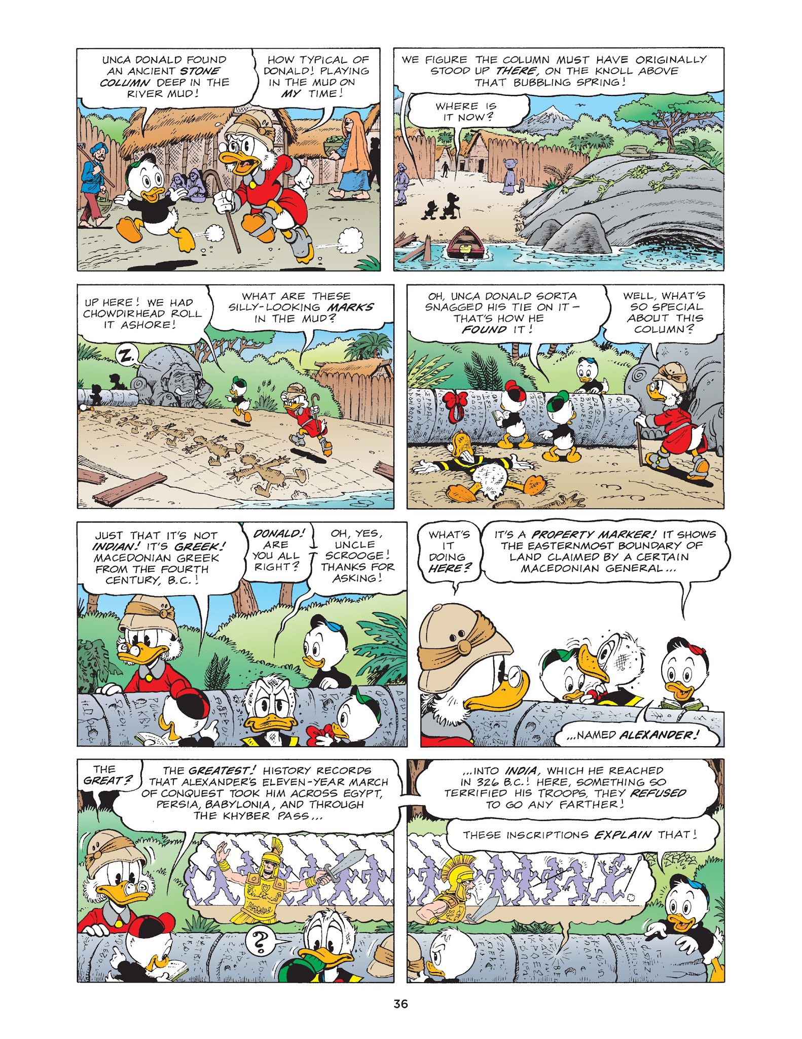 Read online Walt Disney Uncle Scrooge and Donald Duck: The Don Rosa Library comic -  Issue # TPB 7 (Part 1) - 37