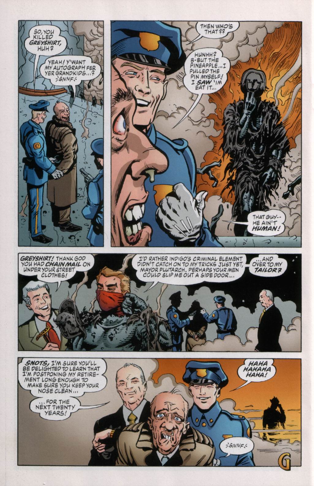 Read online Greyshirt: Indigo Sunset comic -  Issue #1 - 26