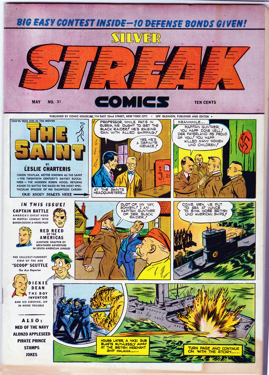 Silver Streak Comics 21 Page 1