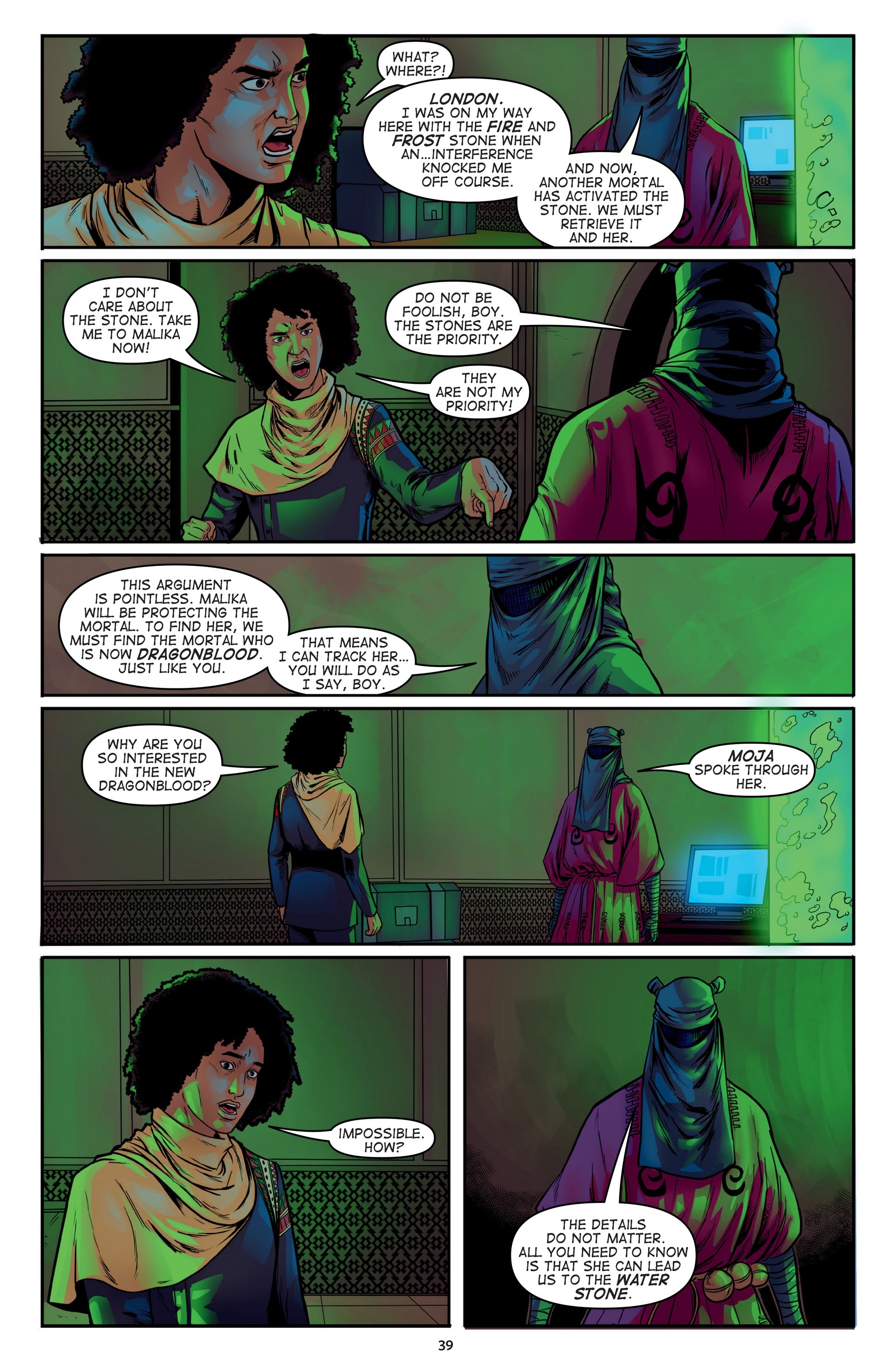 Read online Malika: Warrior Queen comic -  Issue # TPB 2 (Part 1) - 41