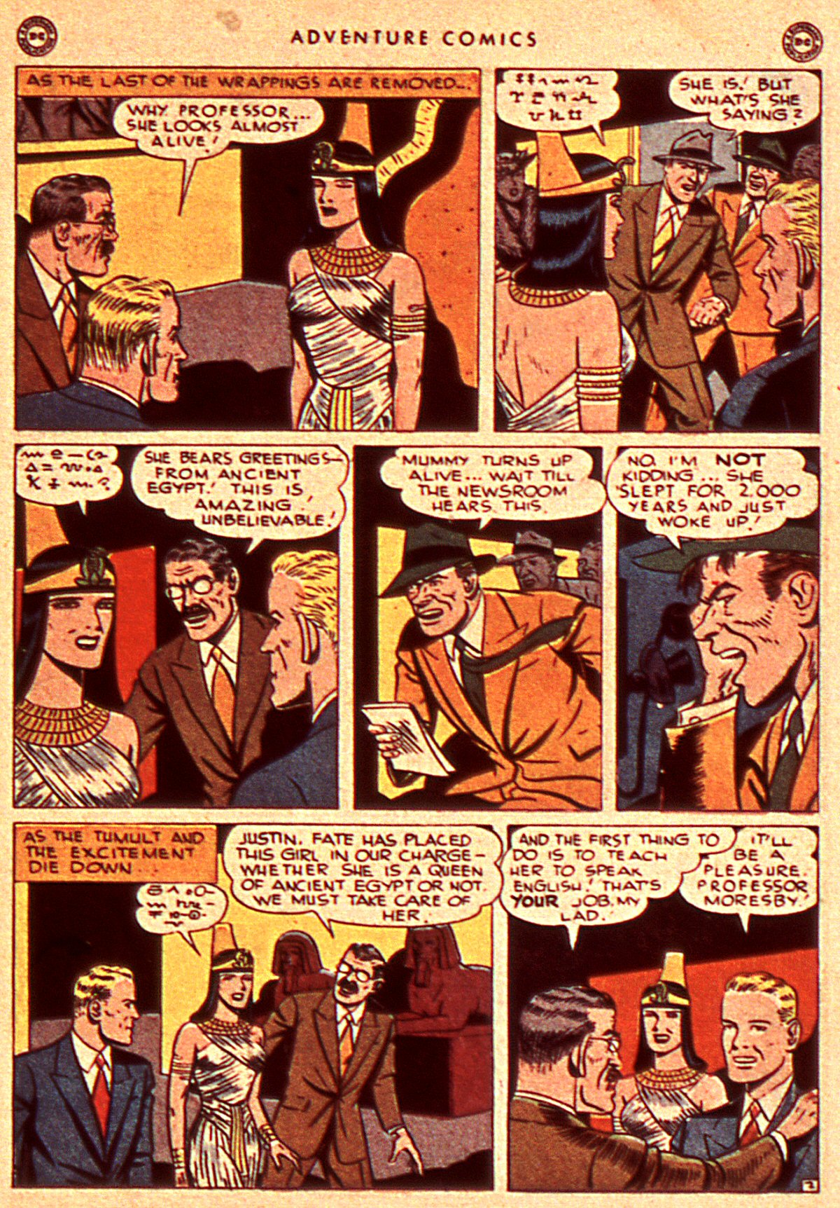 Read online Adventure Comics (1938) comic -  Issue #106 - 33