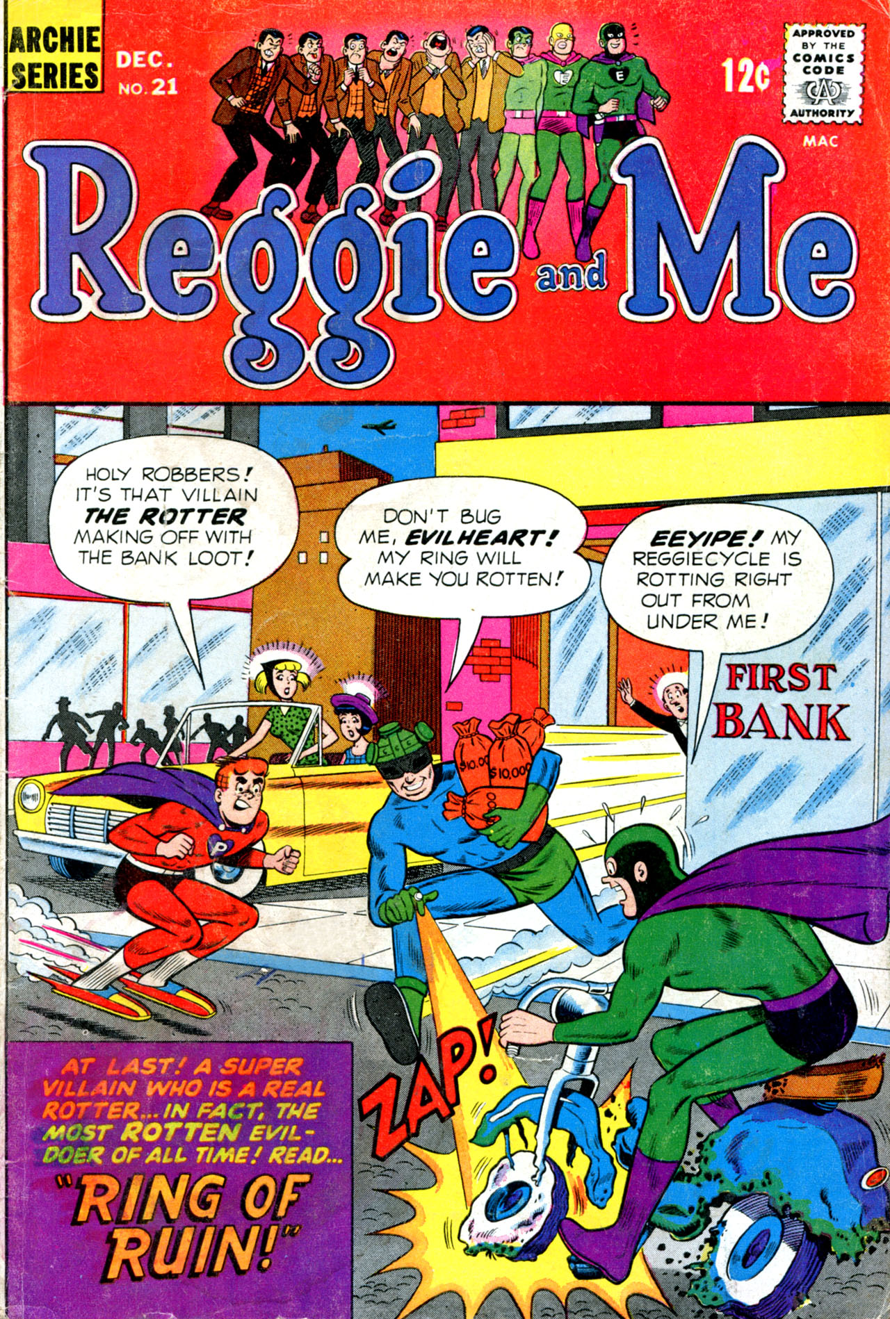 Read online Reggie and Me (1966) comic -  Issue #21 - 1