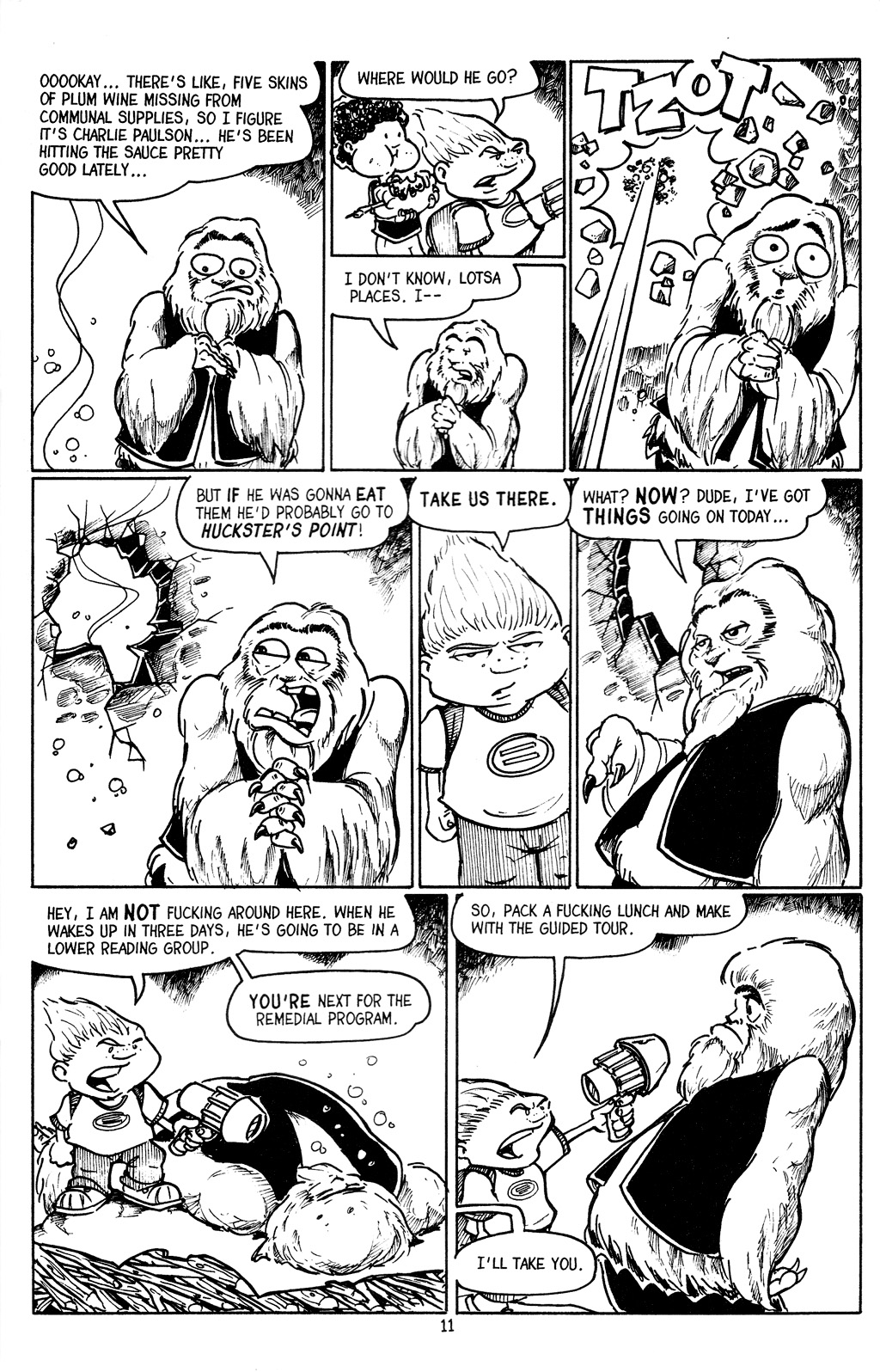 Read online The Adventures of Barry Ween, Boy Genius 3: Monkey Tales comic -  Issue #2 - 12