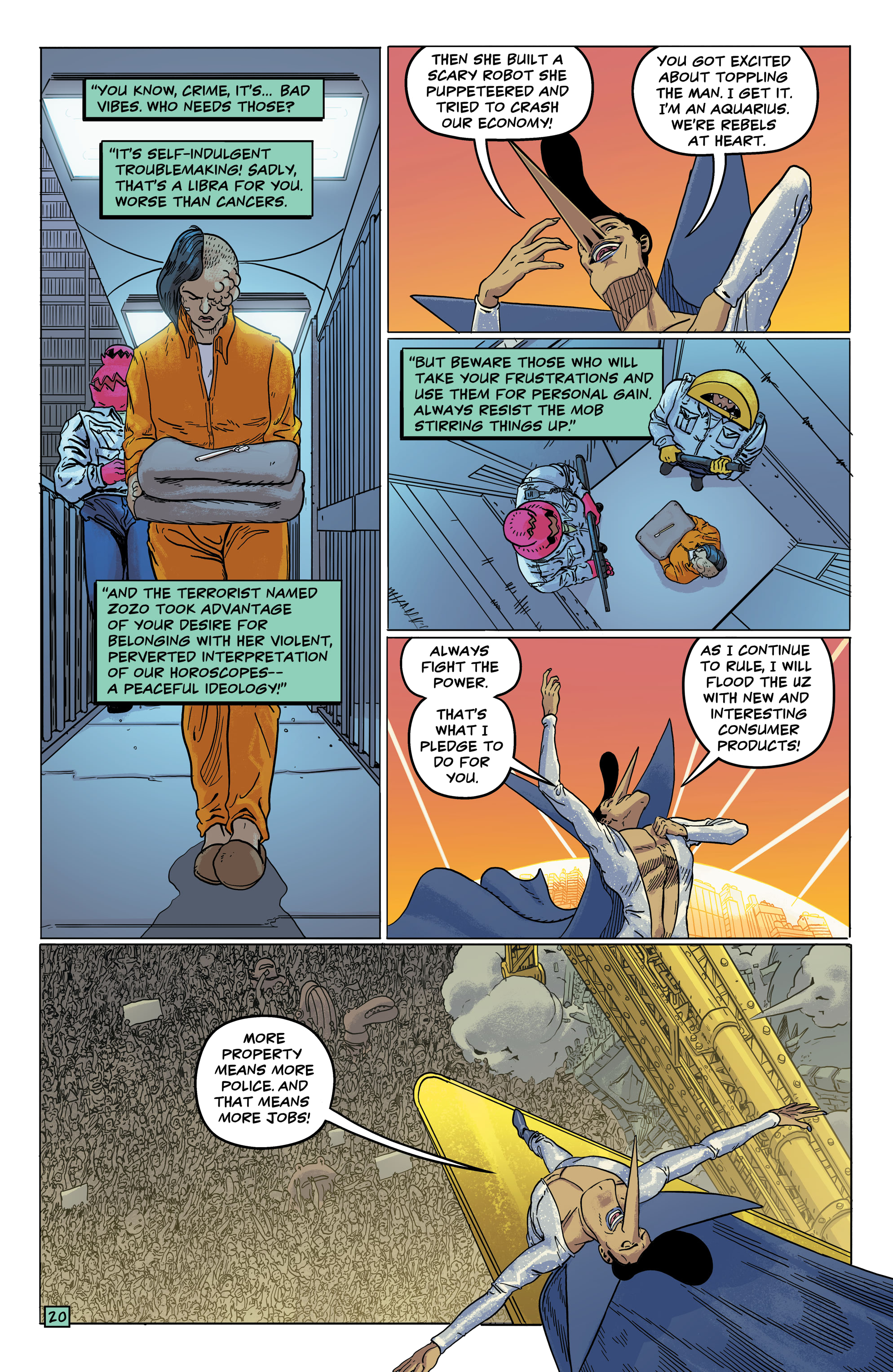 Read online Justice Warriors comic -  Issue #6 - 21