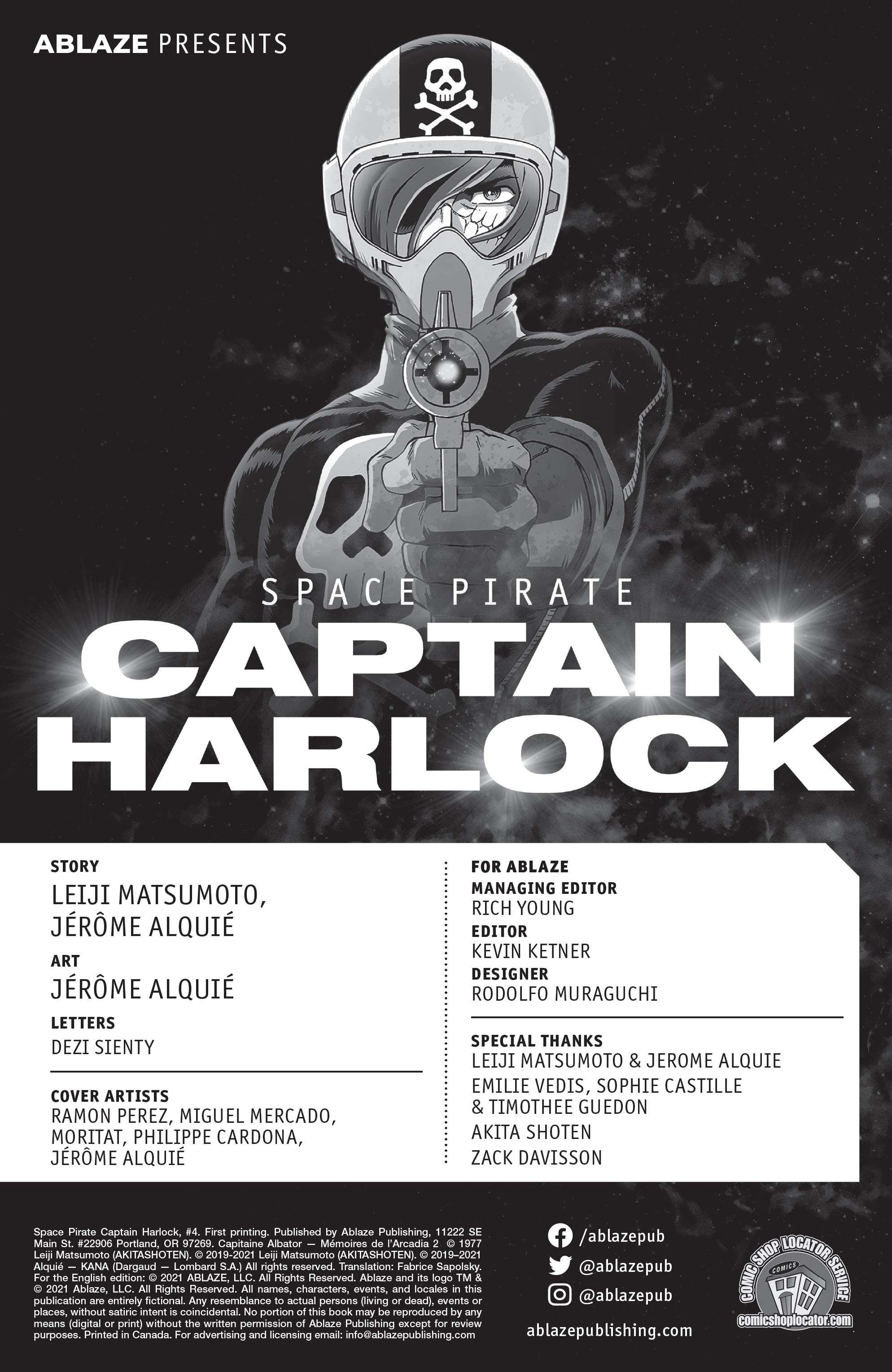 Read online Space Pirate Captain Harlock comic -  Issue #4 - 2