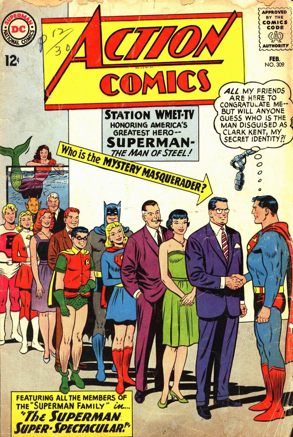 Read online Action Comics (1938) comic -  Issue #309 - 1