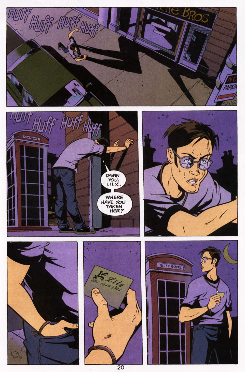 Read online Hunter:  The Age of Magic comic -  Issue #17 - 21