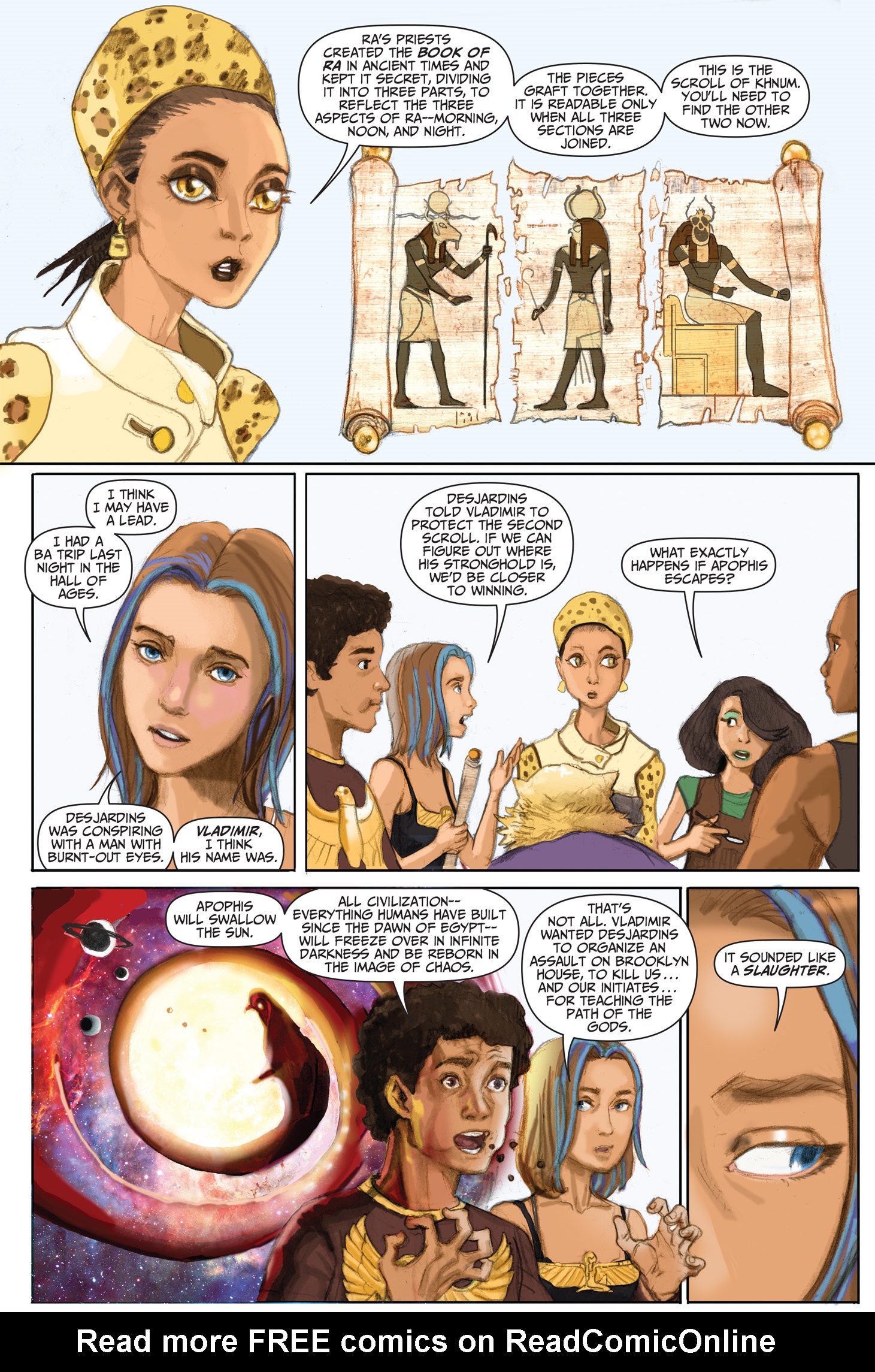 Read online The Kane Chronicles comic -  Issue # TPB 2 - 25