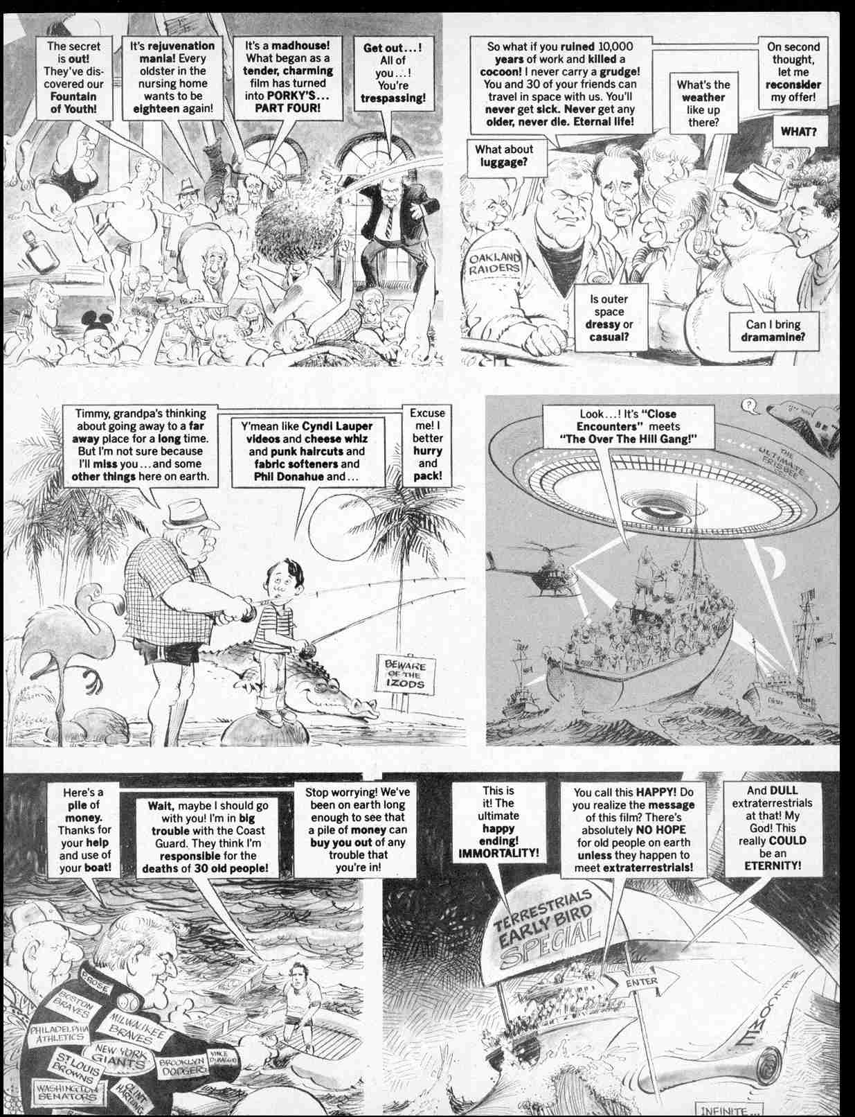 Read online MAD comic -  Issue #260 - 50