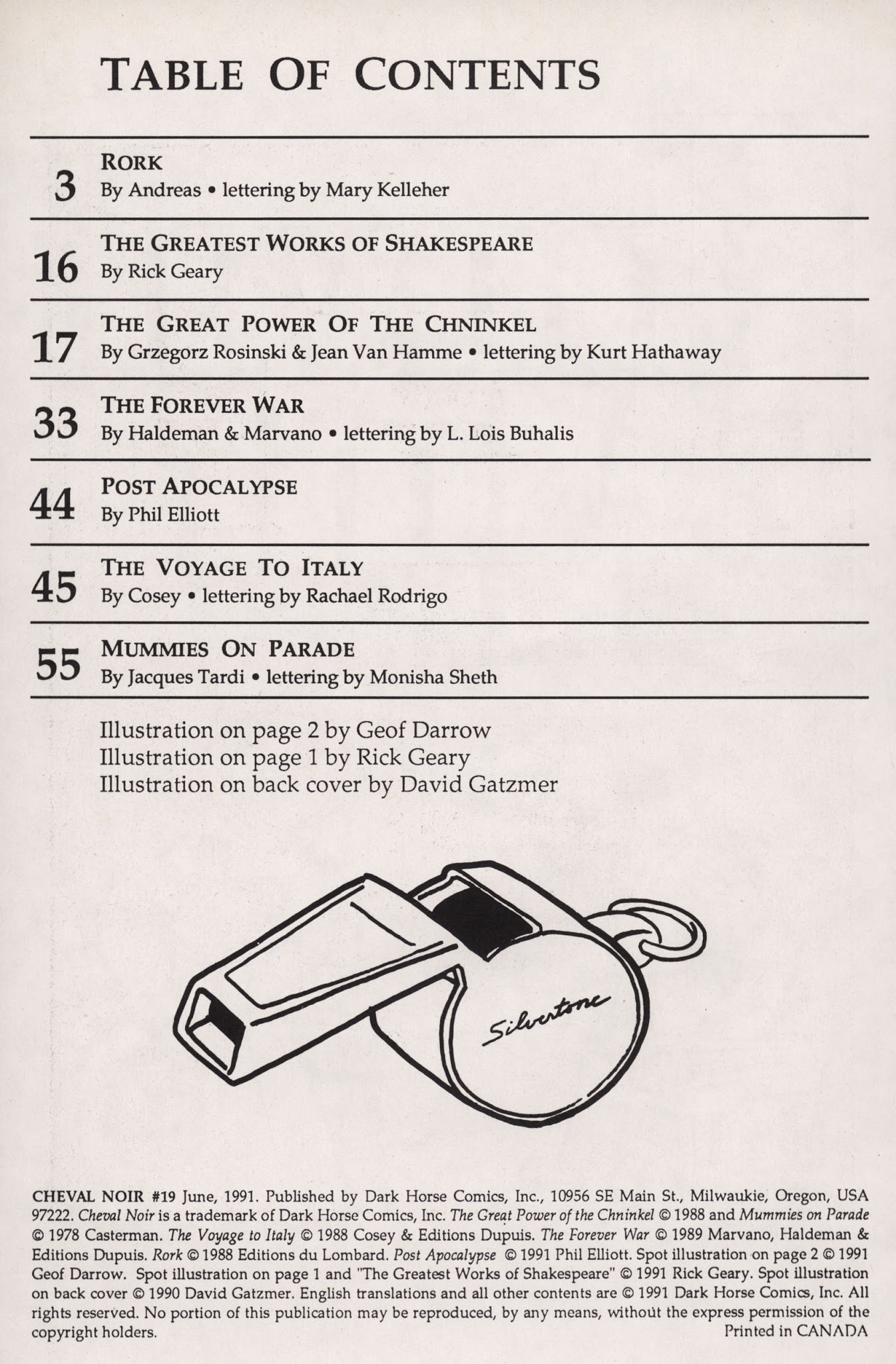 Read online Cheval Noir comic -  Issue #19 - 4