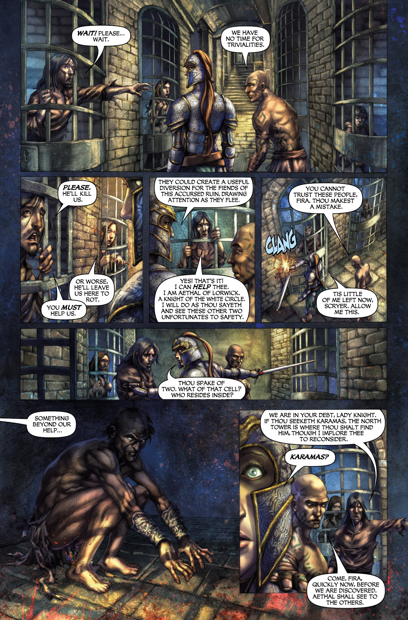 Read online Dark Souls: The Breath of Andolus comic -  Issue #3 - 16
