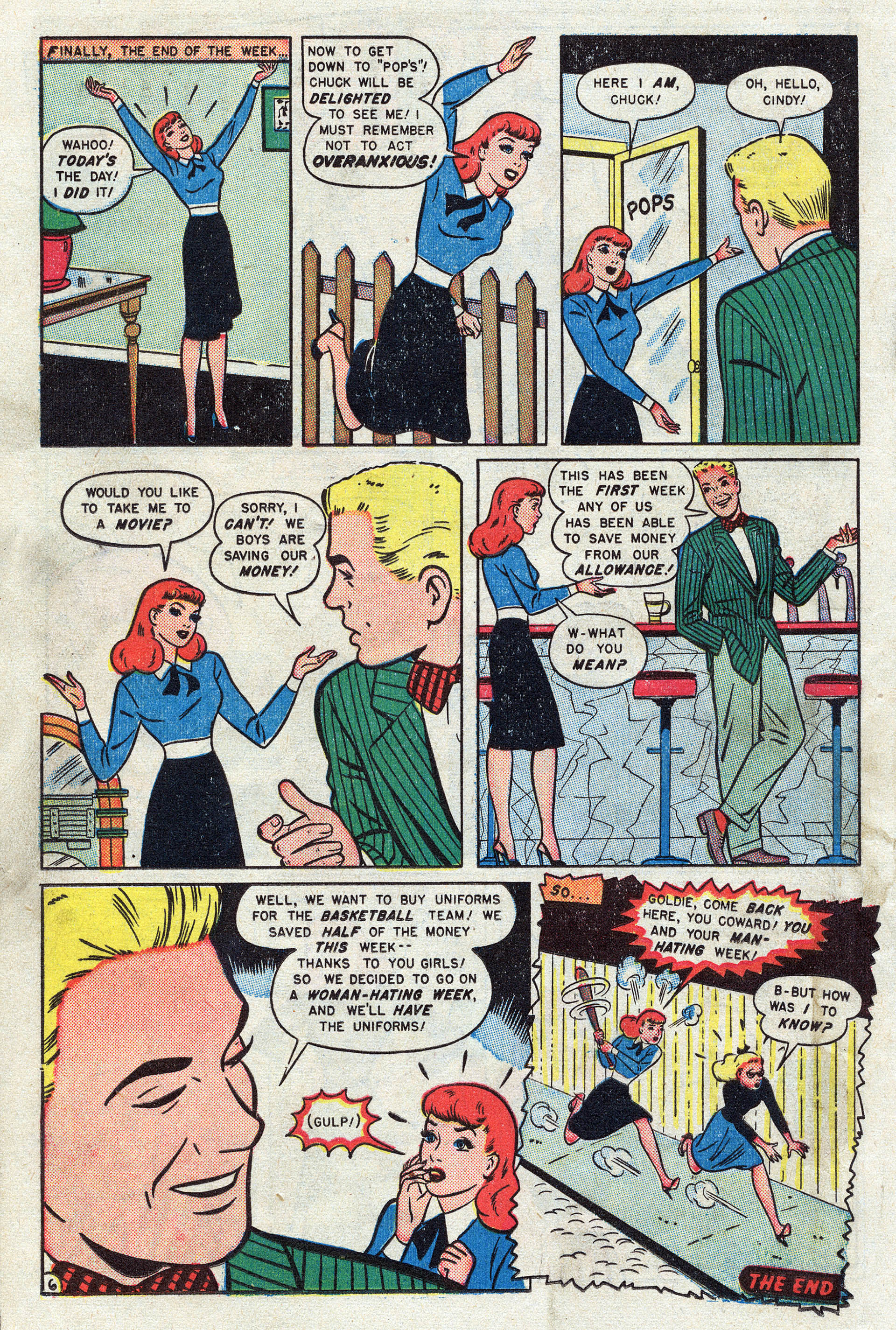 Read online Georgie And Judy Comics comic -  Issue #20 - 25