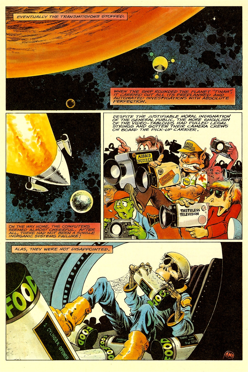 Read online Alien Encounters comic -  Issue #6 - 34