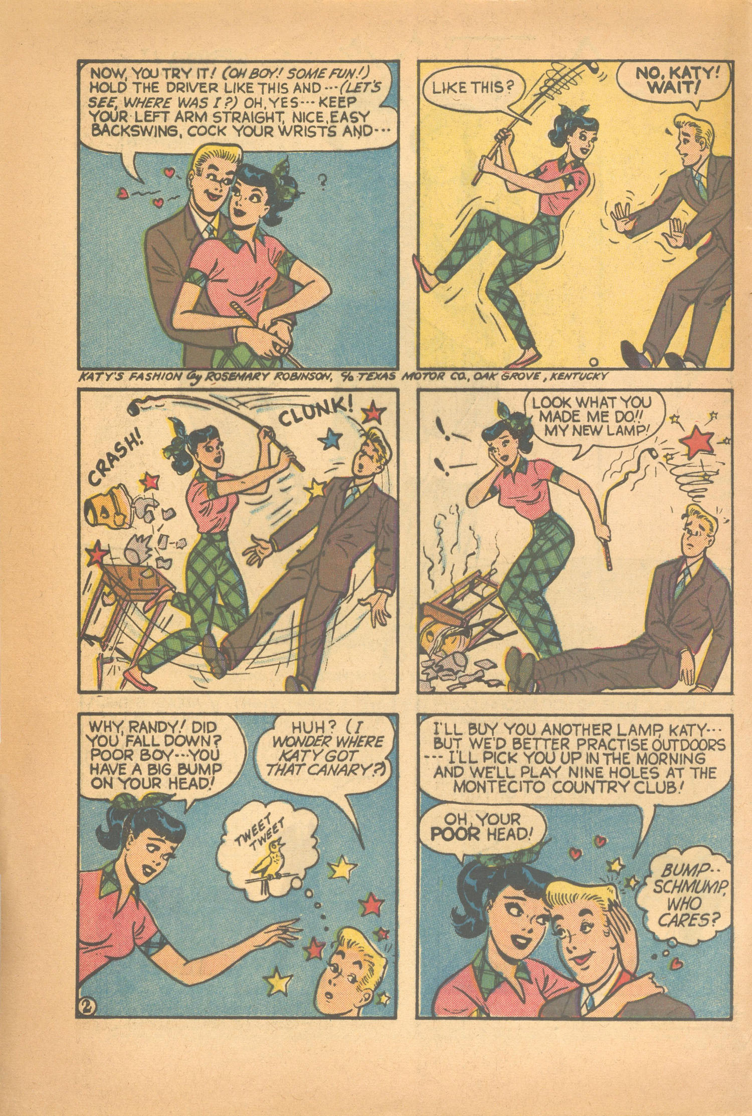 Read online Katy Keene (1949) comic -  Issue #49 - 4