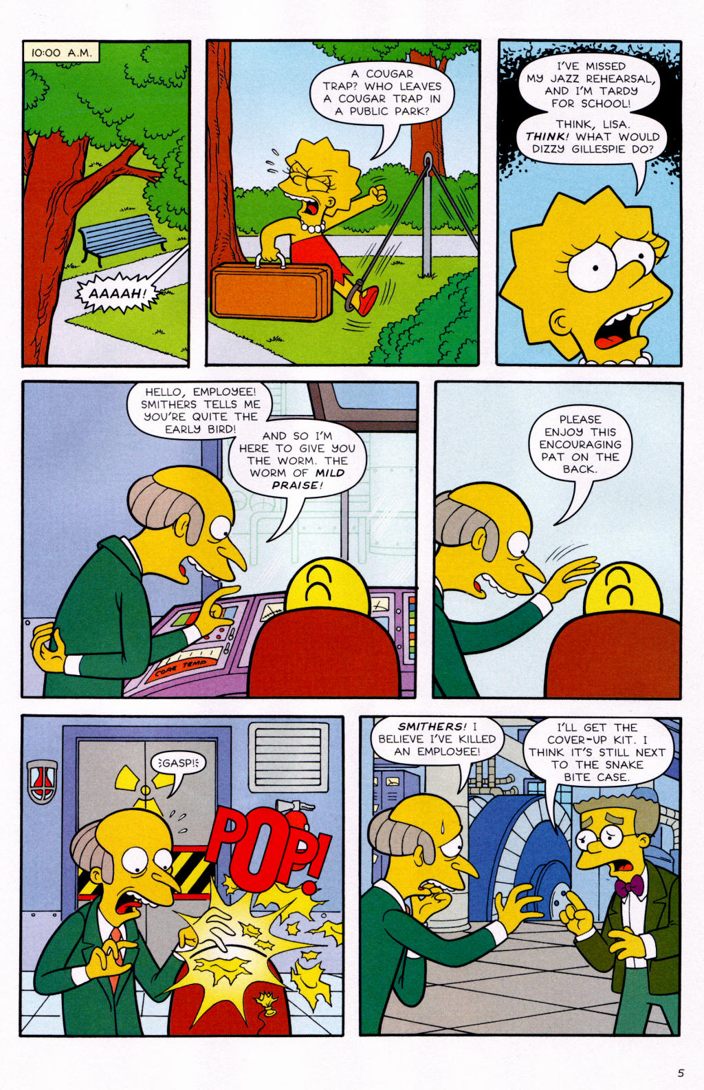 Read online Simpsons Comics comic -  Issue #128 - 6