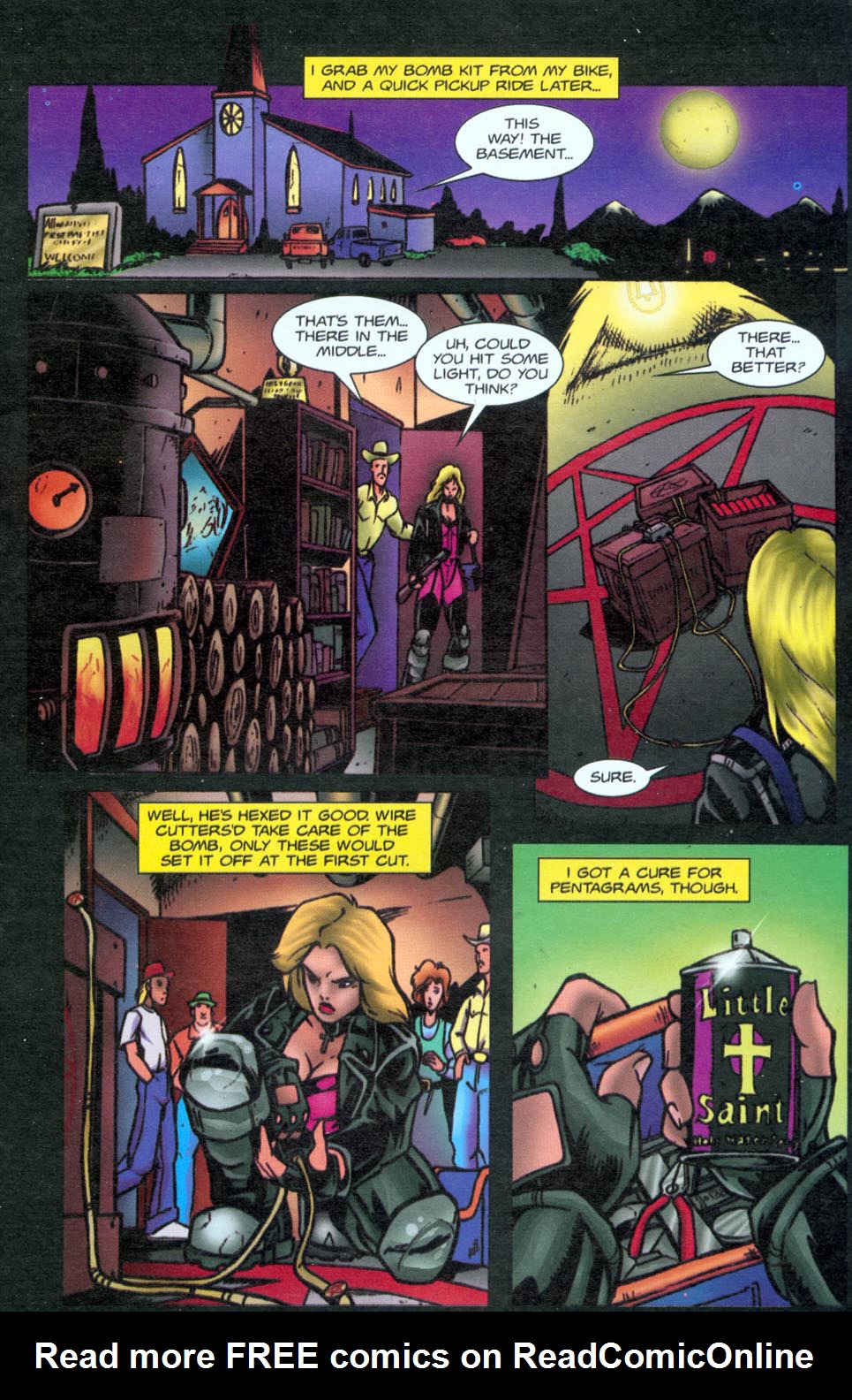 Read online Shotgun Mary:  Deviltown comic -  Issue # Full - 8