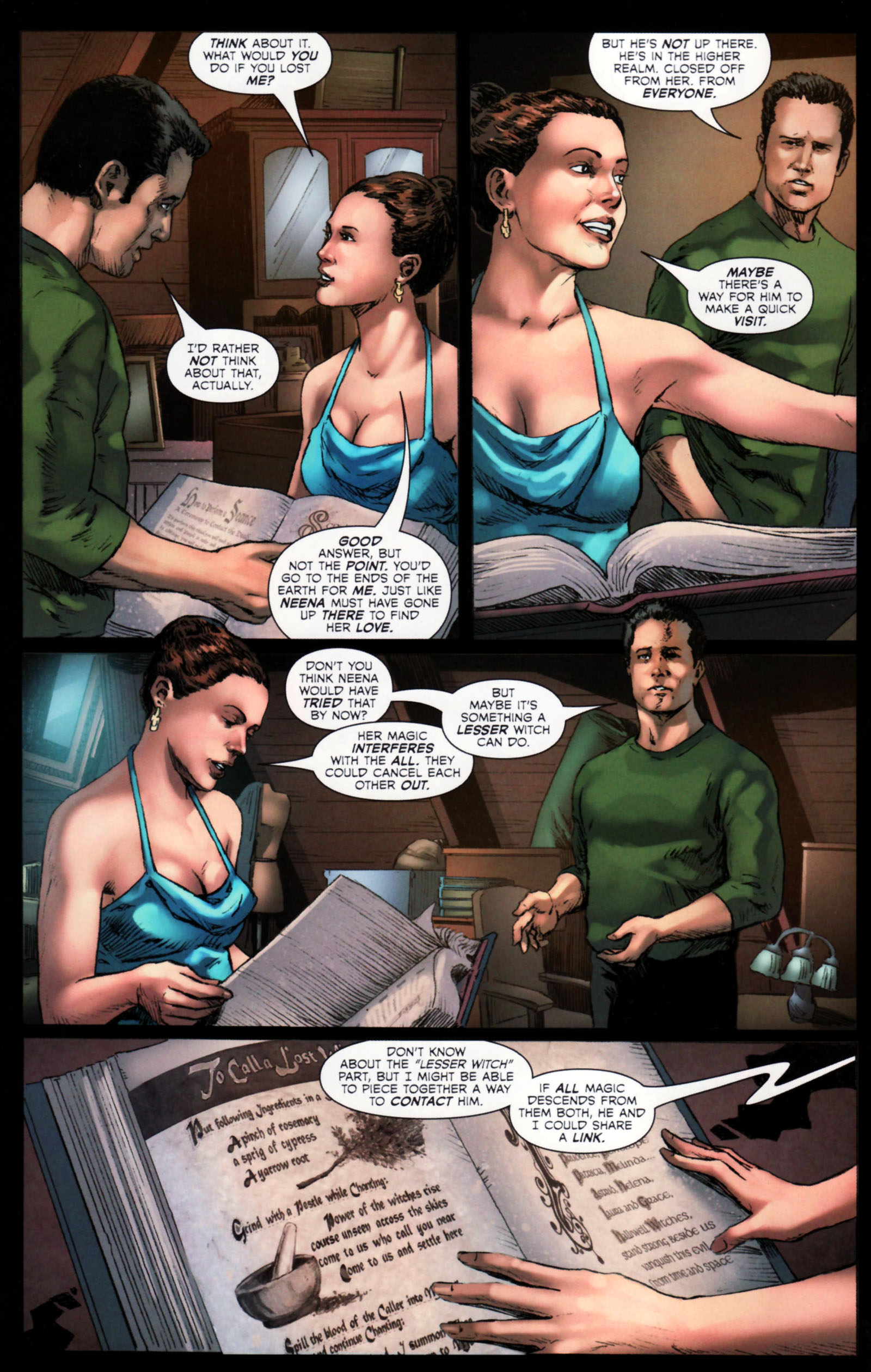 Read online Charmed comic -  Issue #10 - 13