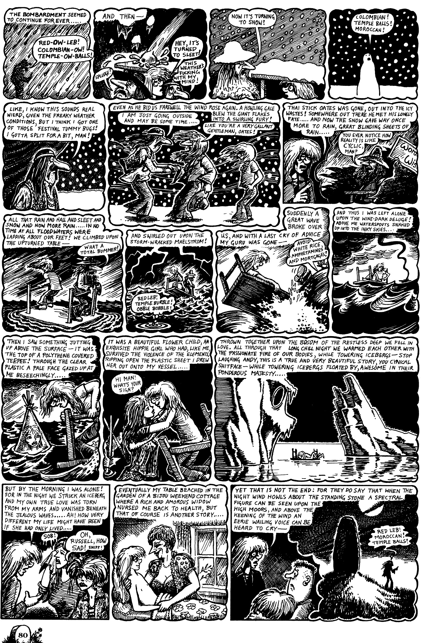 Read online Russell: The Saga of a Peaceful Man comic -  Issue #1 - 76
