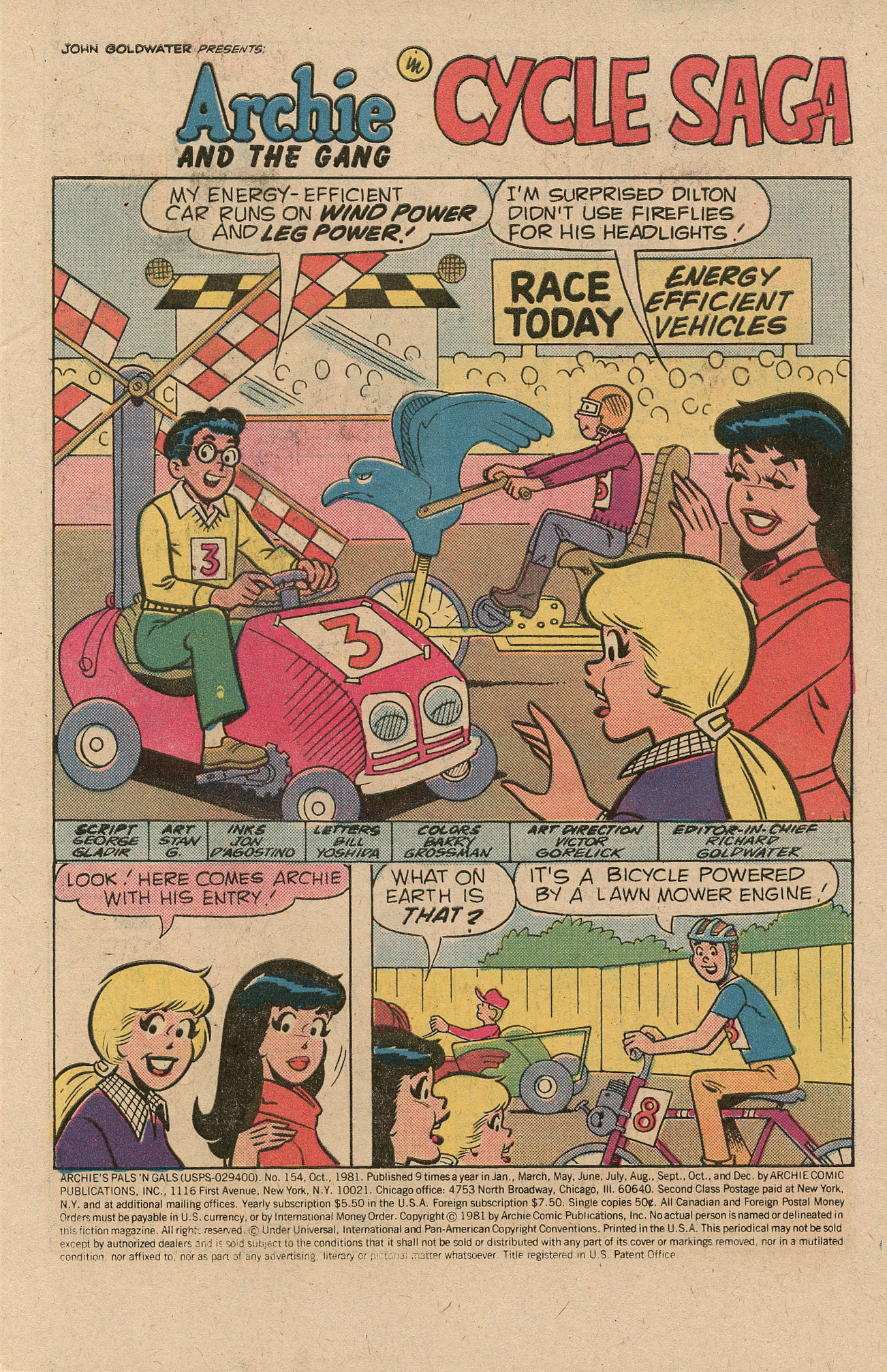 Read online Archie's Pals 'N' Gals (1952) comic -  Issue #154 - 3