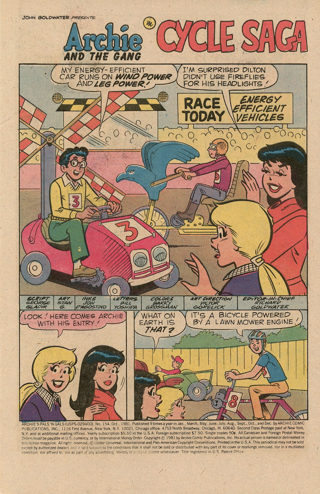Archie's Pals 'N' Gals issue 154 - Page 3