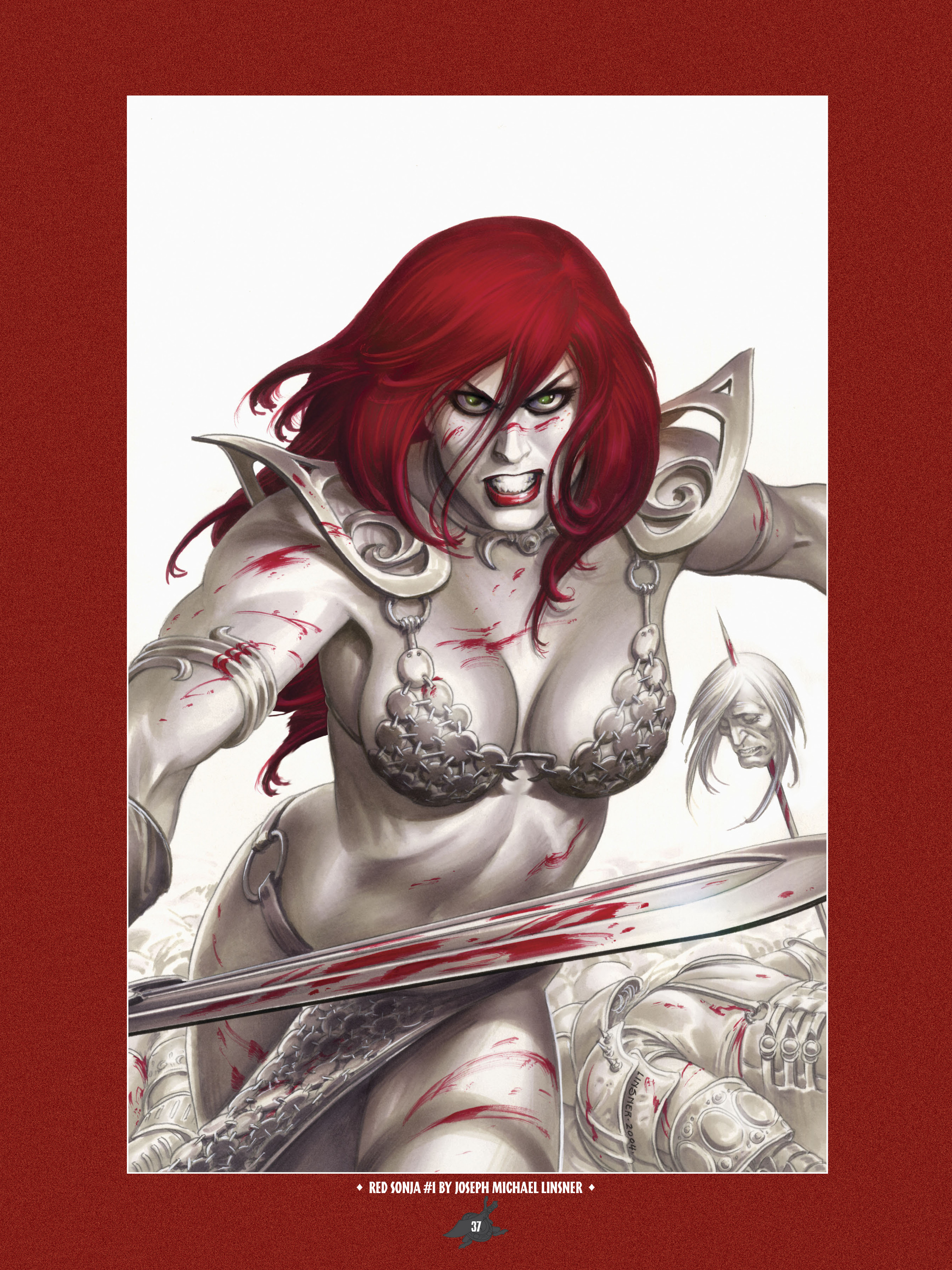 Read online The Art of Red Sonja comic -  Issue # TPB 1 (Part 1) - 36