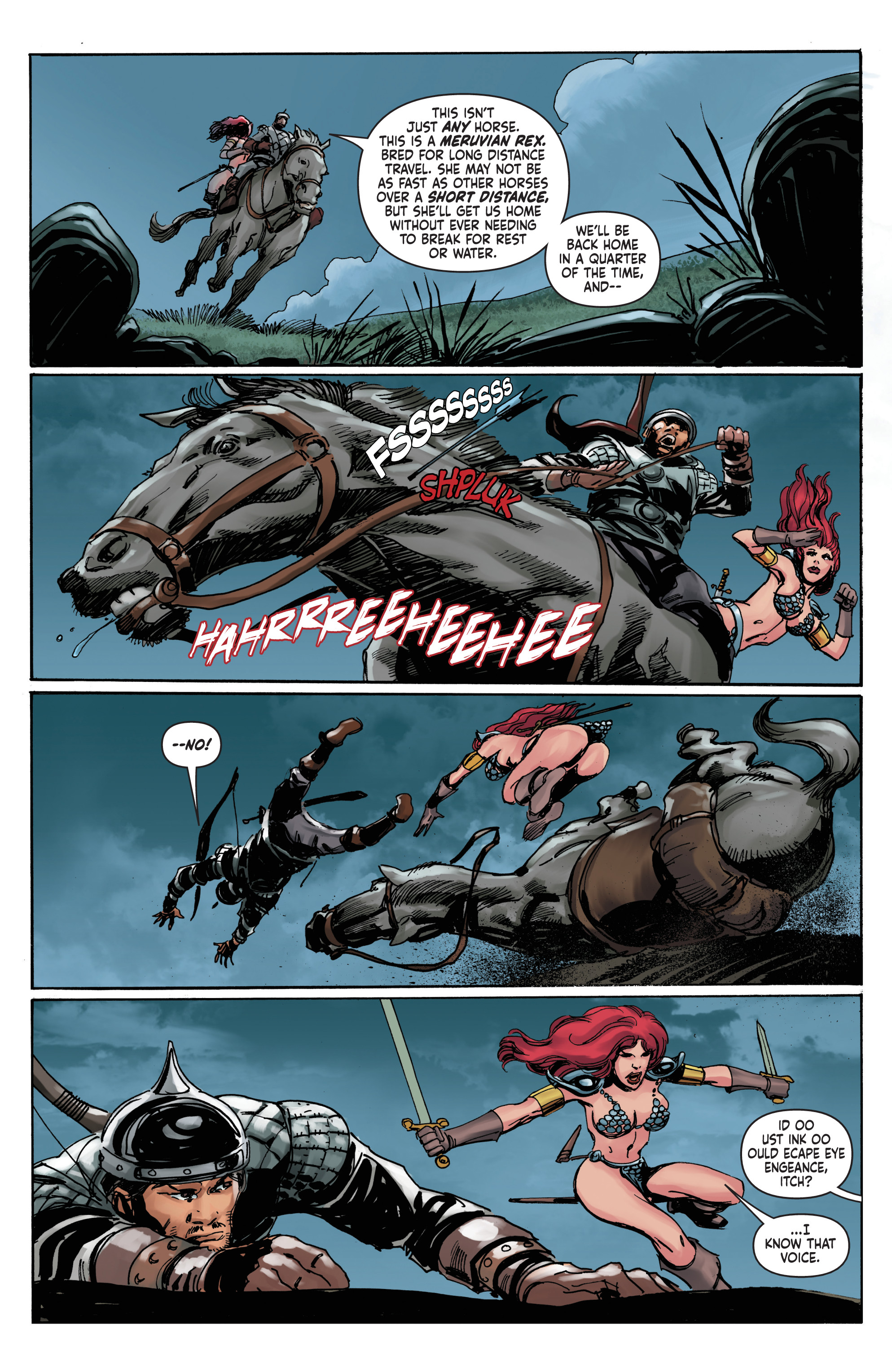 Read online Red Sonja: The Long Walk To Oblivion comic -  Issue # Full - 13