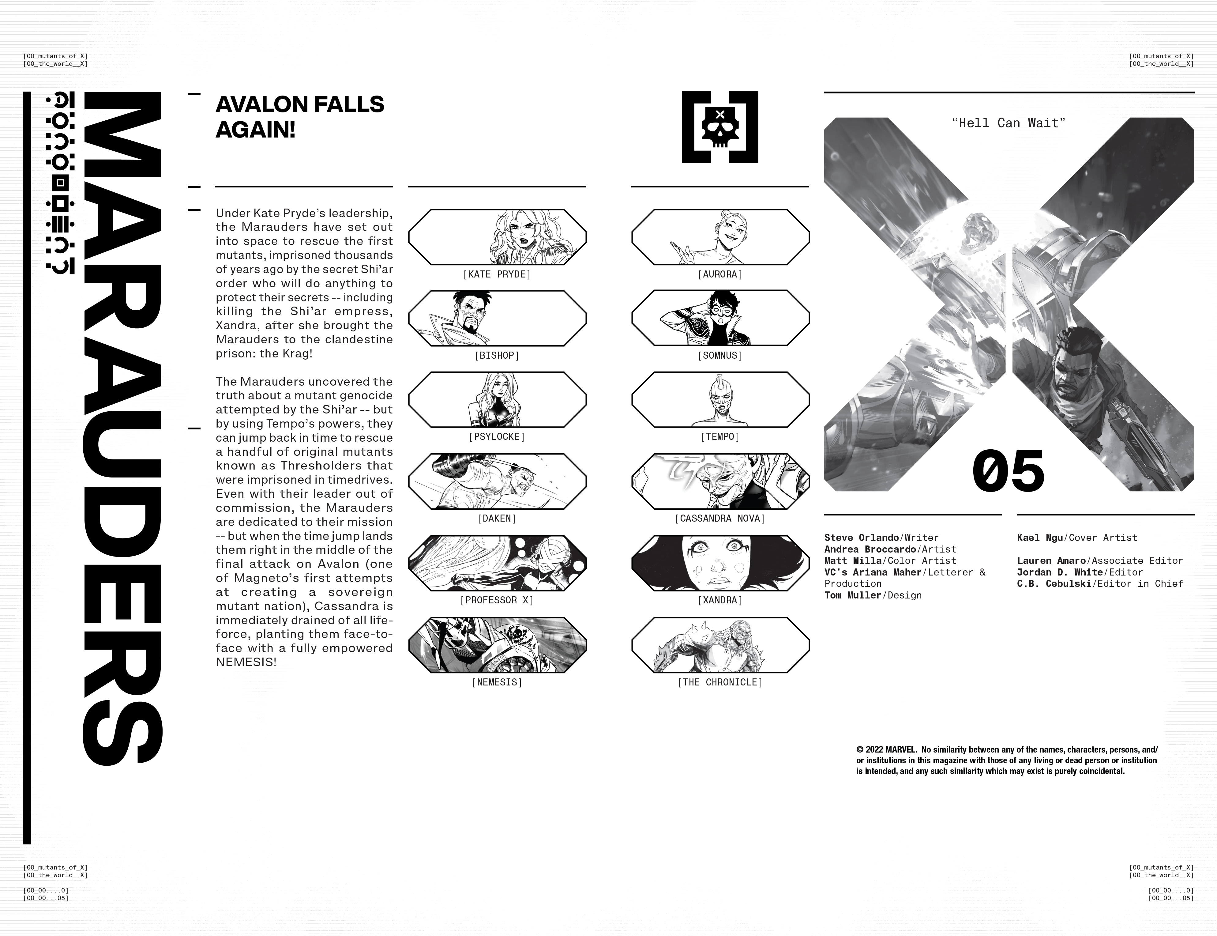 Read online Marauders (2022) comic -  Issue #5 - 5