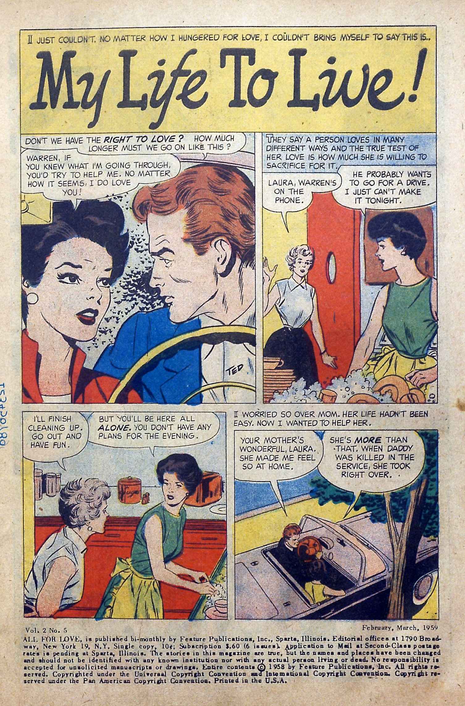Read online All For Love comic -  Issue #12 - 3