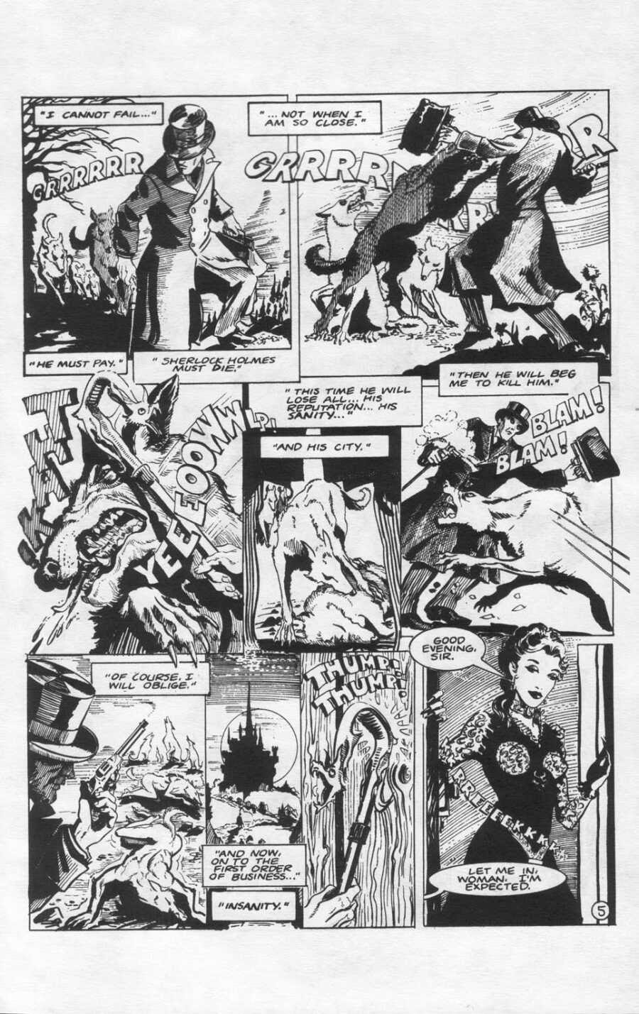 Read online Scarlet in Gaslight comic -  Issue # TPB - 12