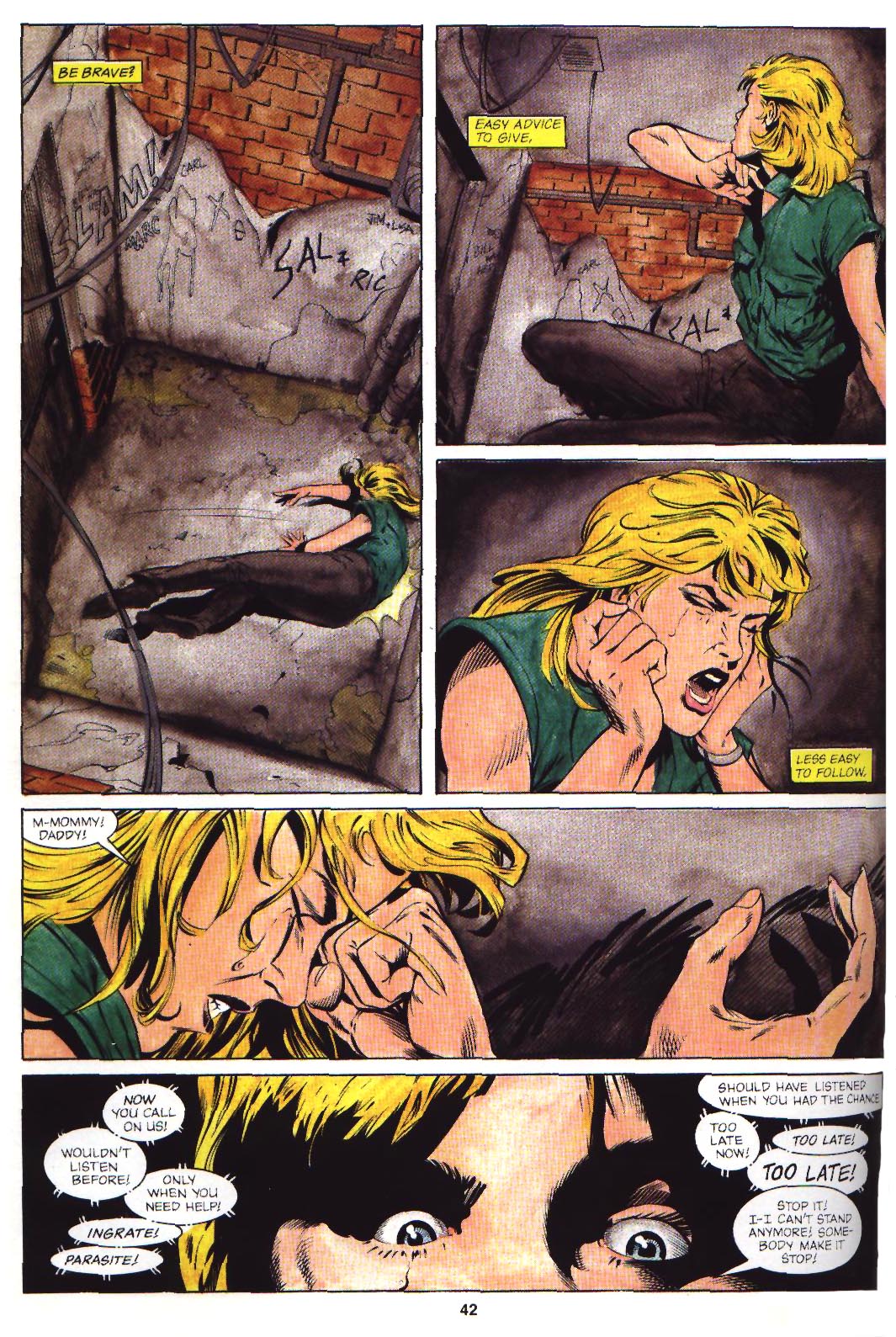 Read online Marvel Graphic Novel: Cloak and Dagger and Power Pack: Shelter From The Storm comic -  Issue # TPB - 43