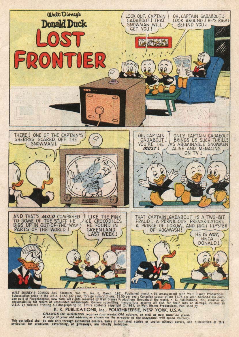 Walt Disney's Comics and Stories issue 246 - Page 2